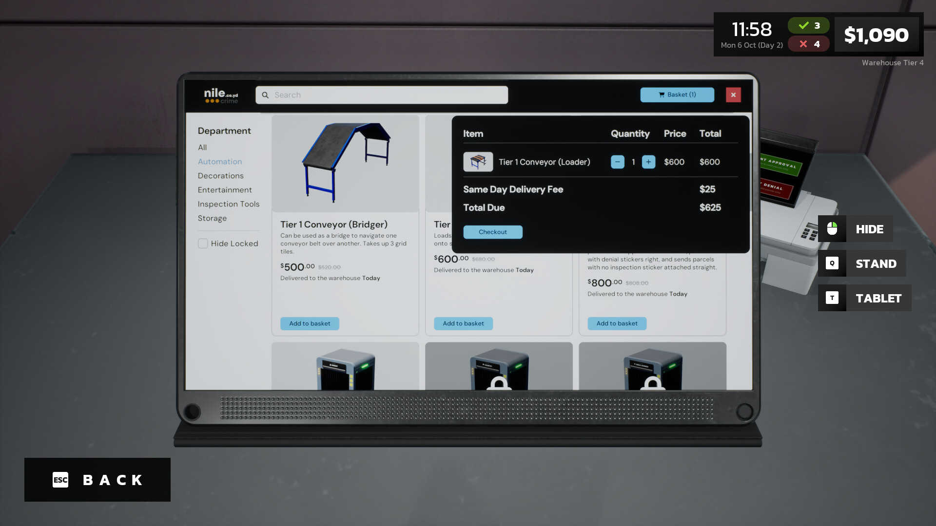 Скриншот 11: Parcel Simulator