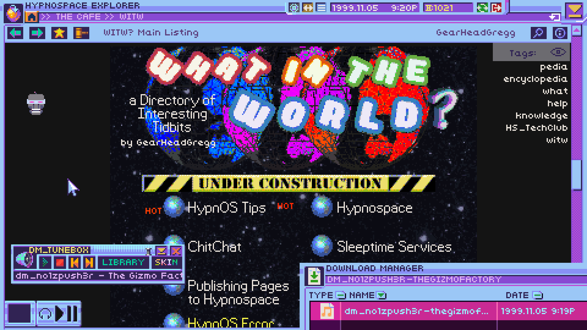 Скриншот 6: Hypnospace Outlaw