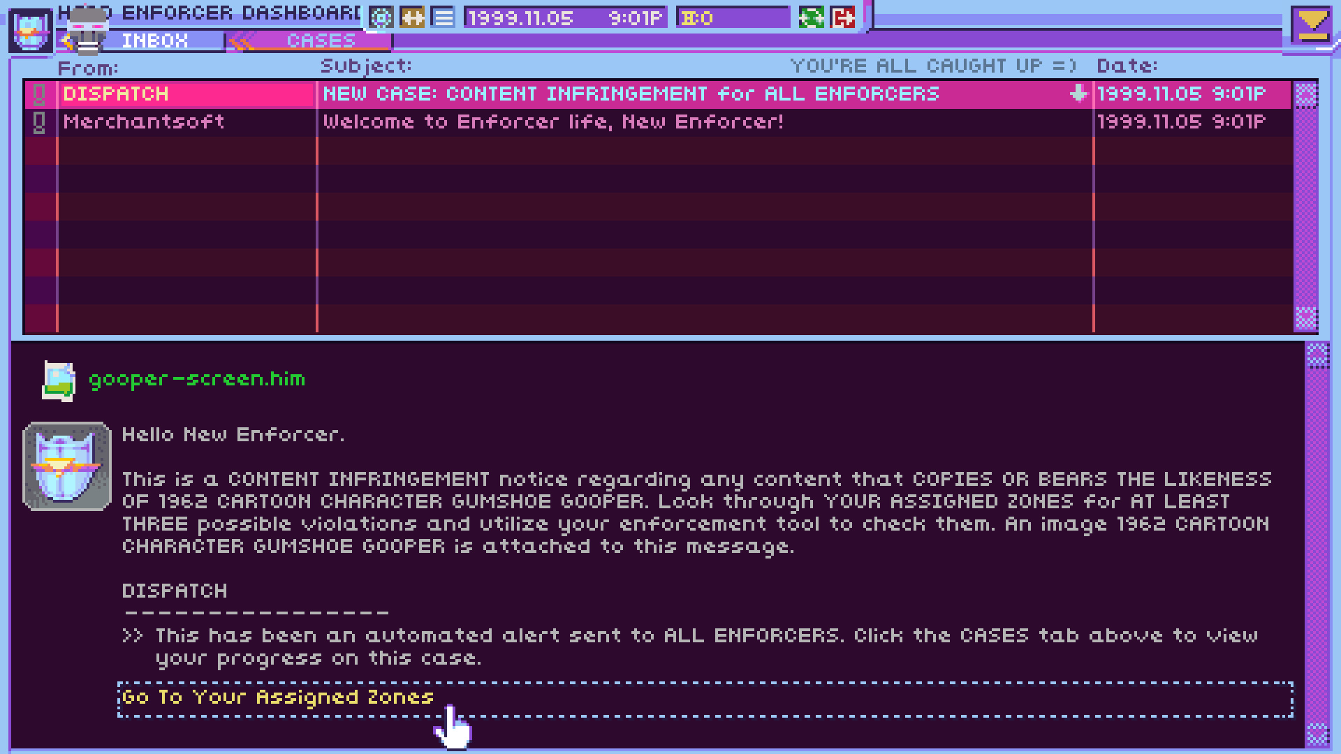 Скриншот 10: Hypnospace Outlaw