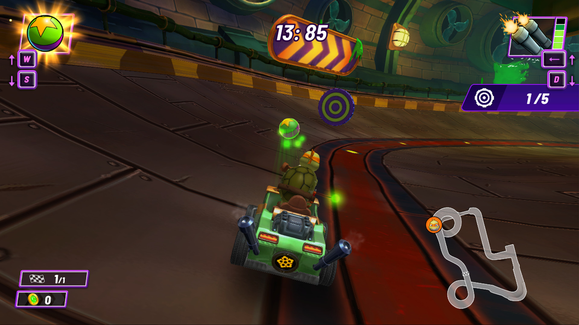 Скриншот: Nickelodeon Kart Racers 2: Grand Prix