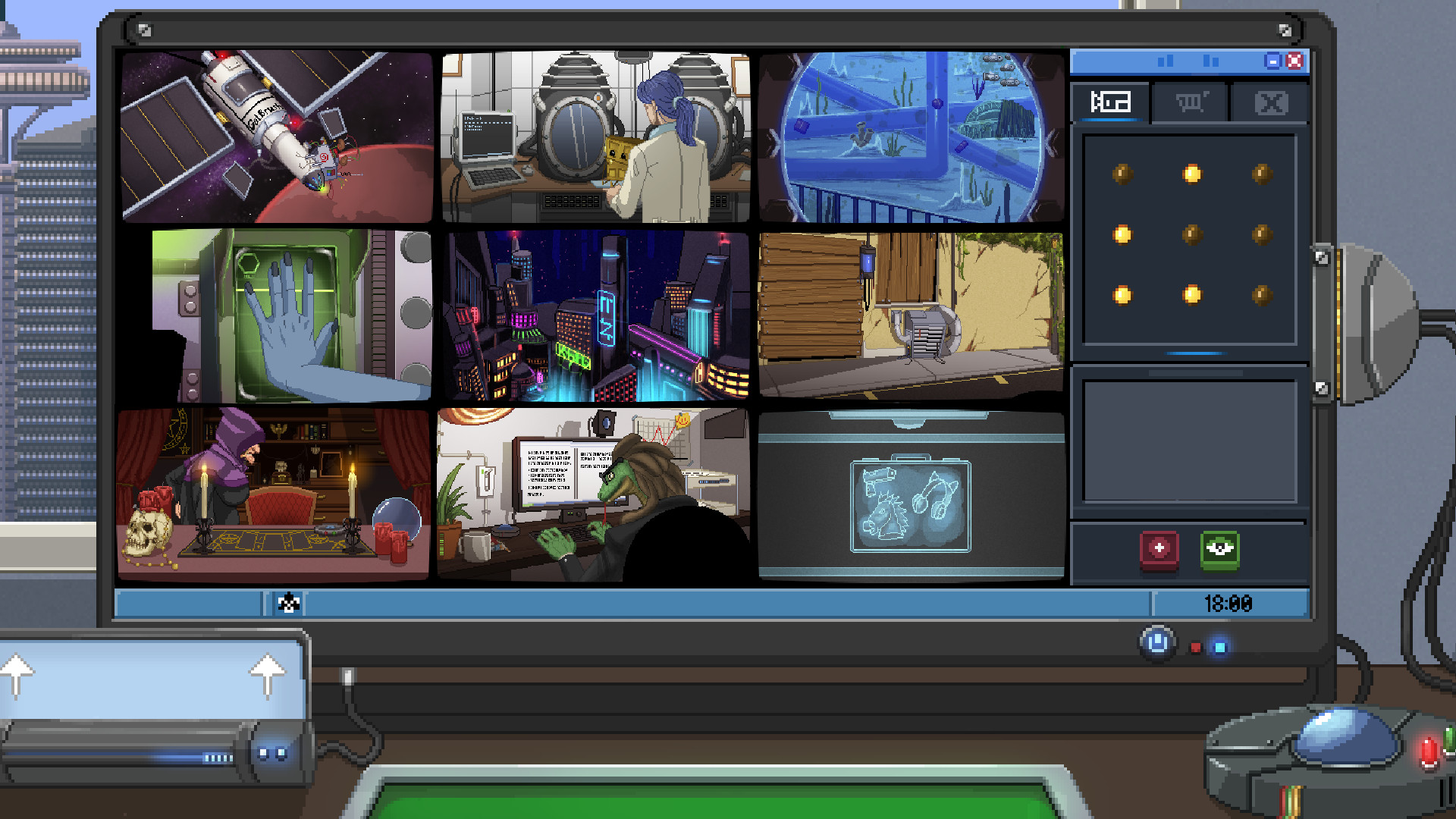 Скриншот: Do Not Feed the Monkeys 2099