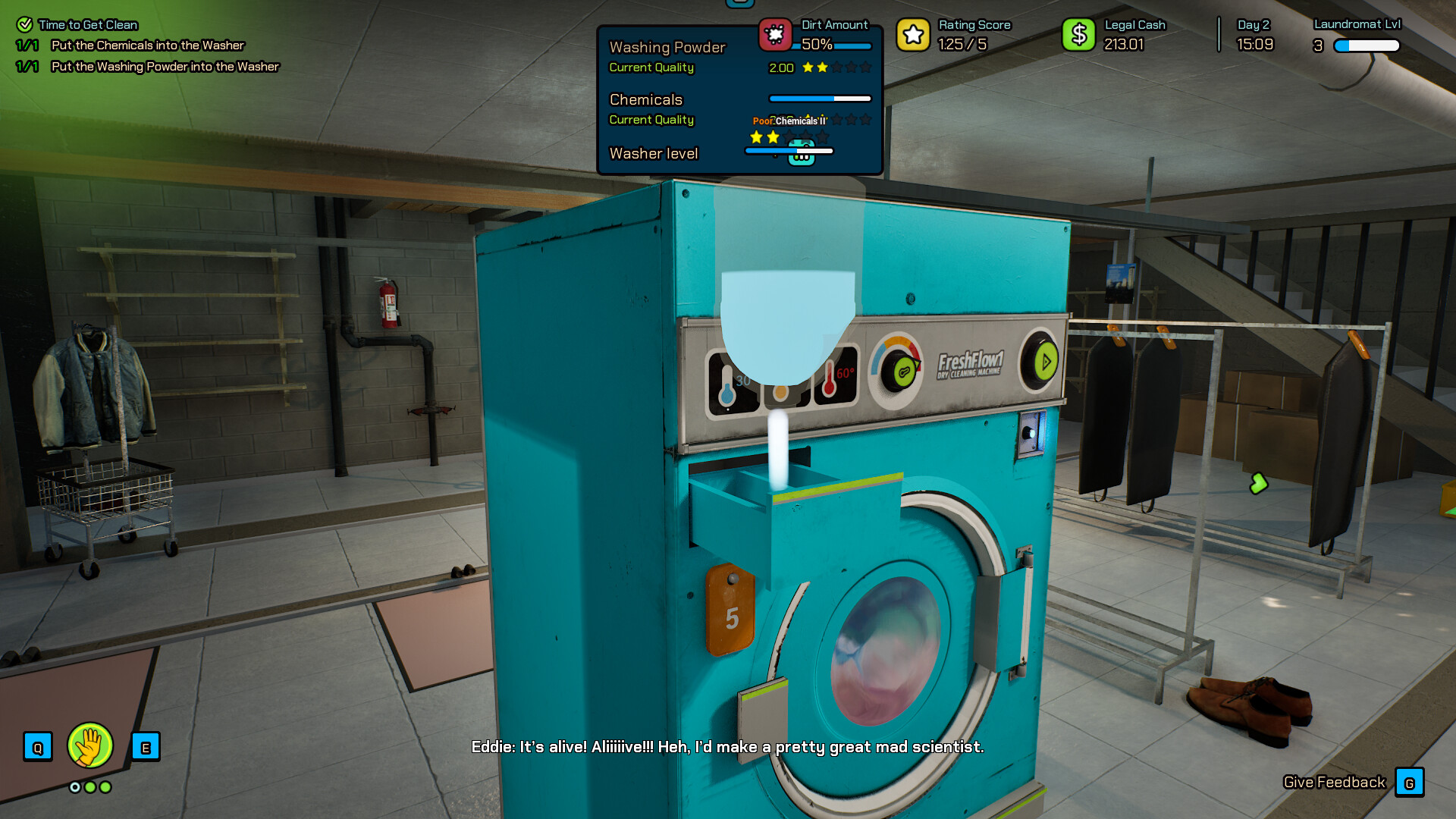 Скриншот: Laundering Simulator - Clean Cash and Laundry