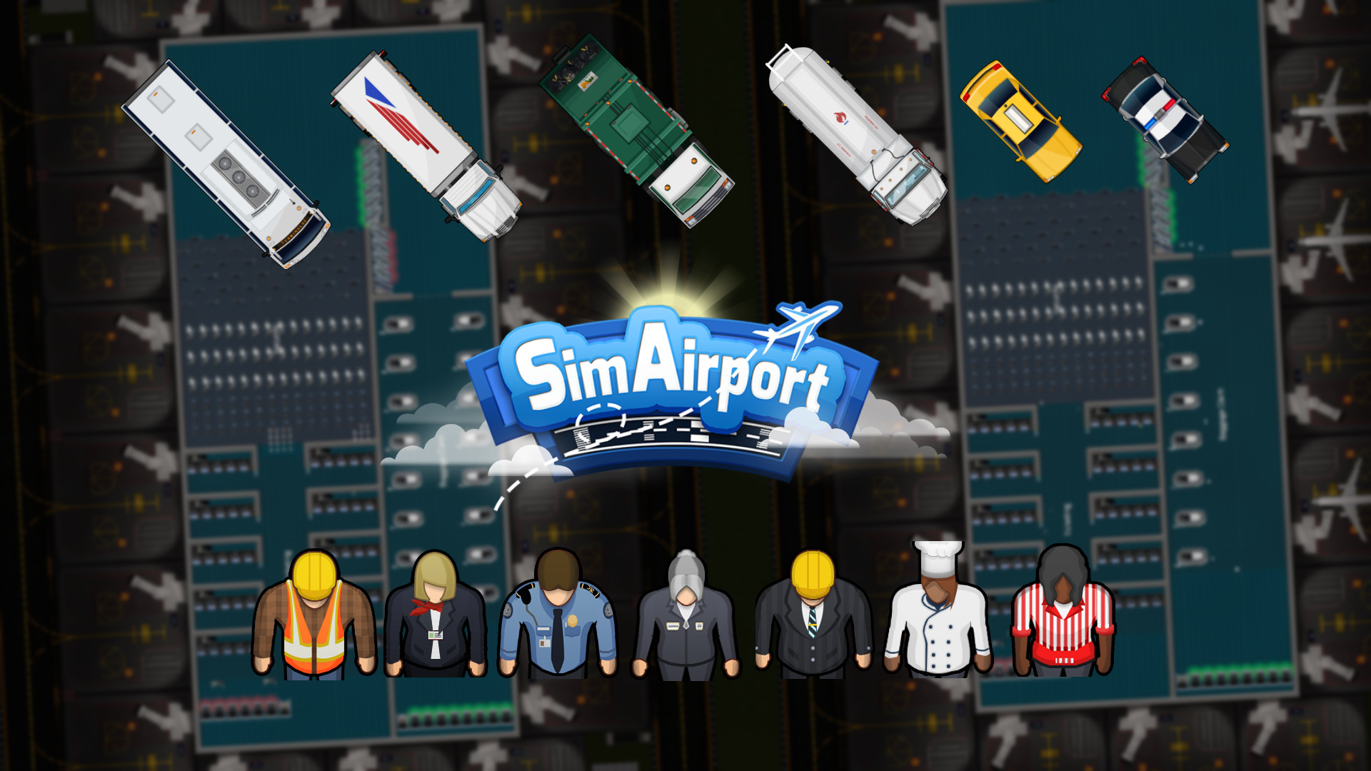 Скриншот: SimAirport
