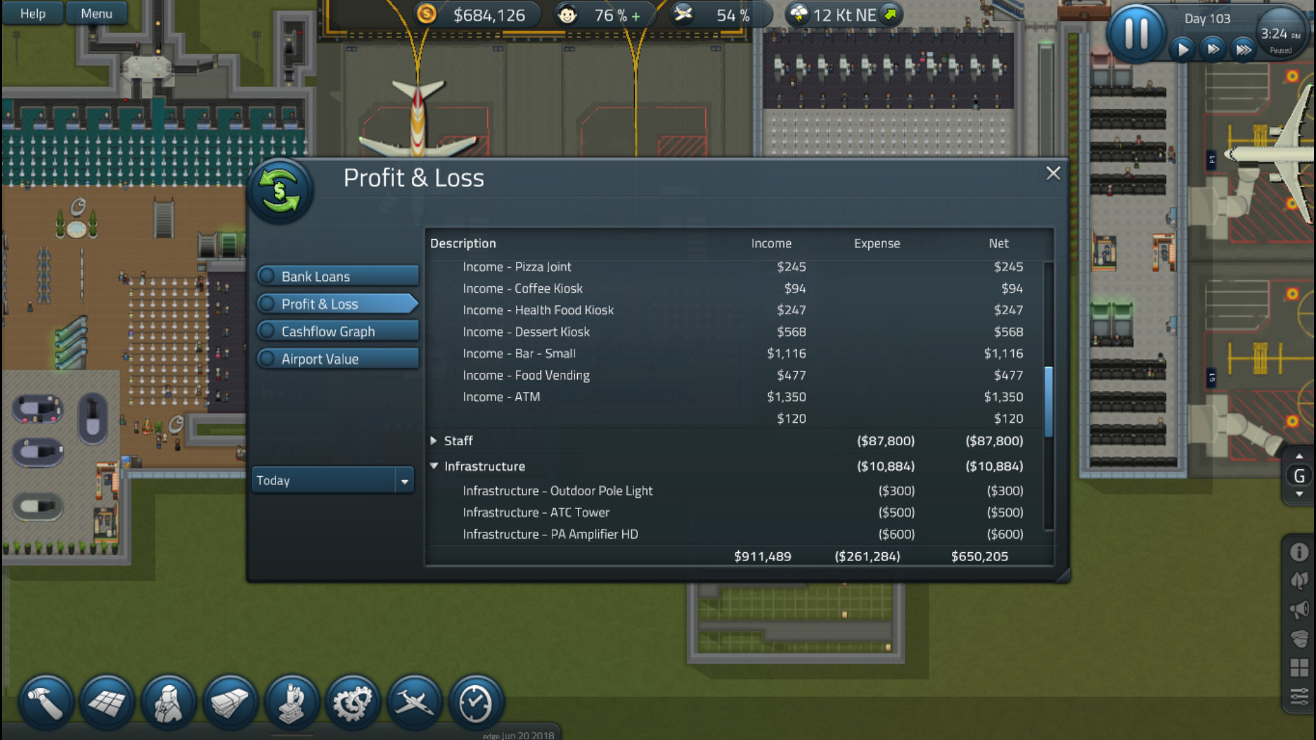 Скриншот 23: SimAirport