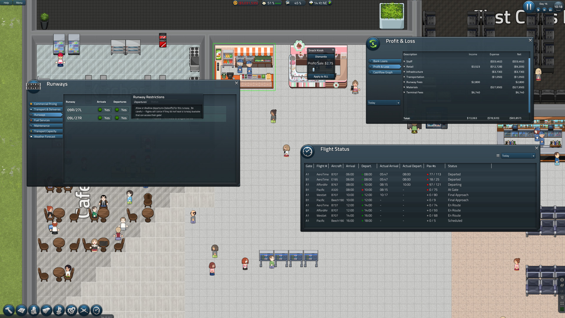 Скриншот 34: SimAirport