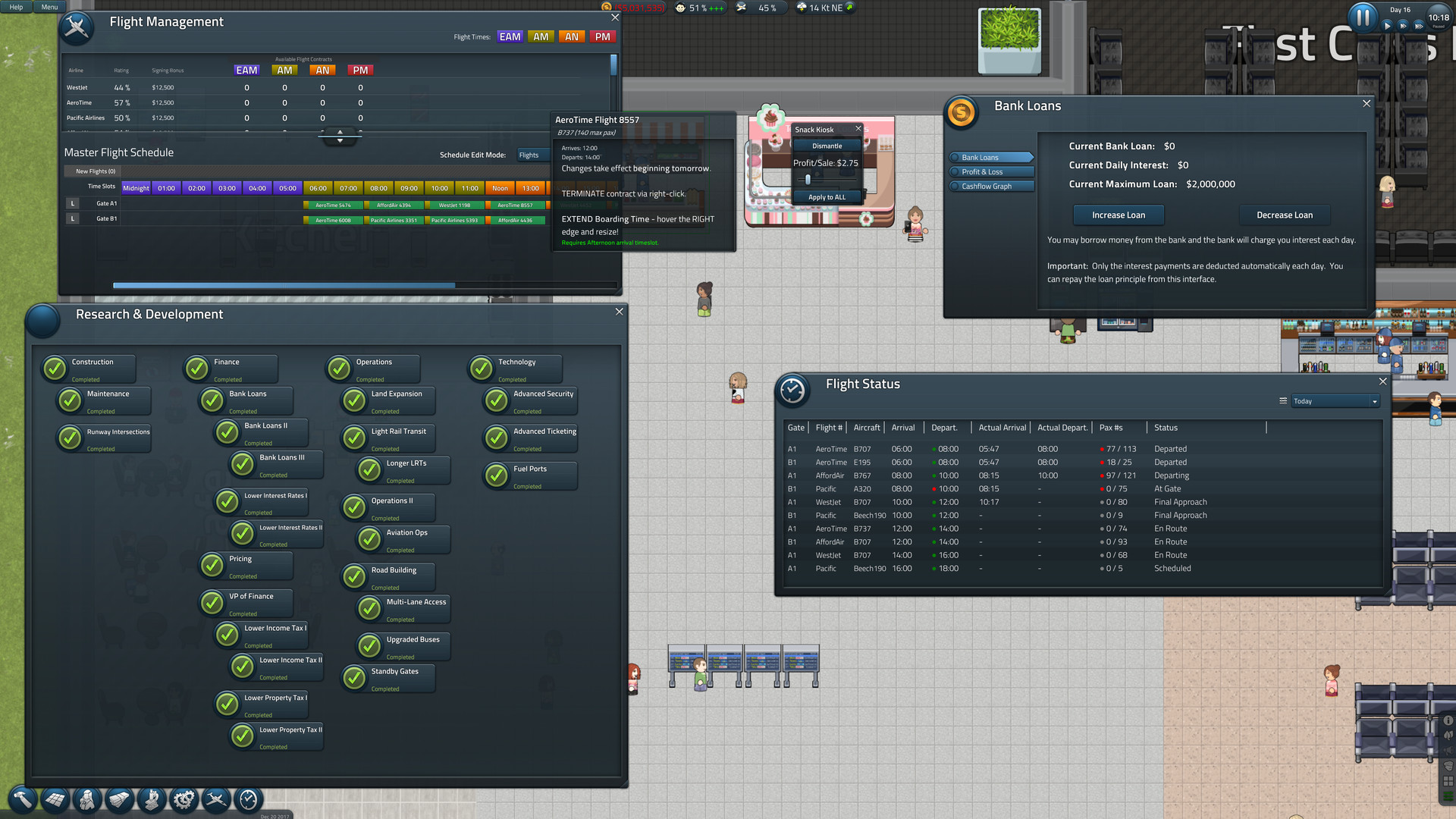 Скриншот 35: SimAirport