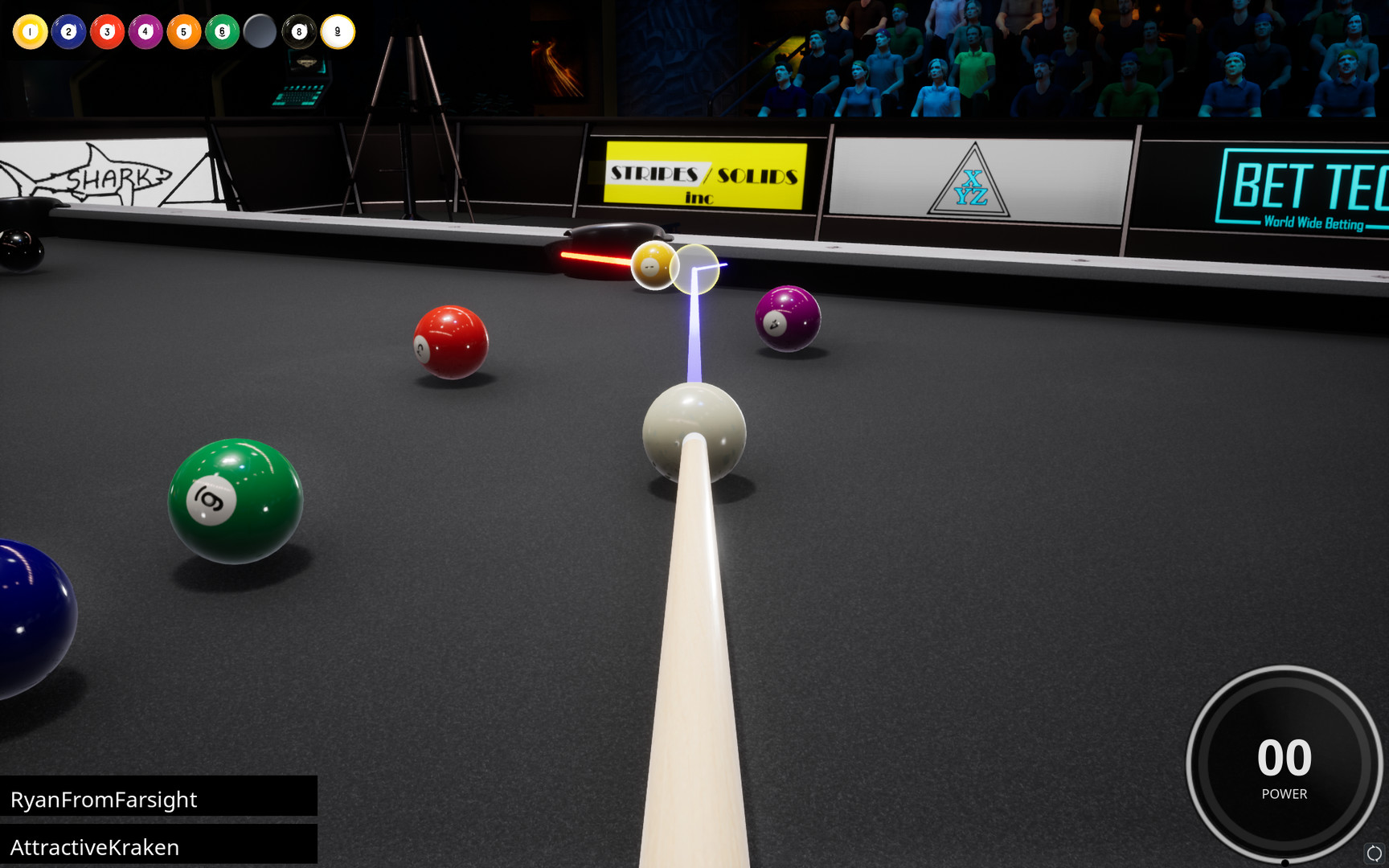 Скриншот: Brunswick Pro Billiards