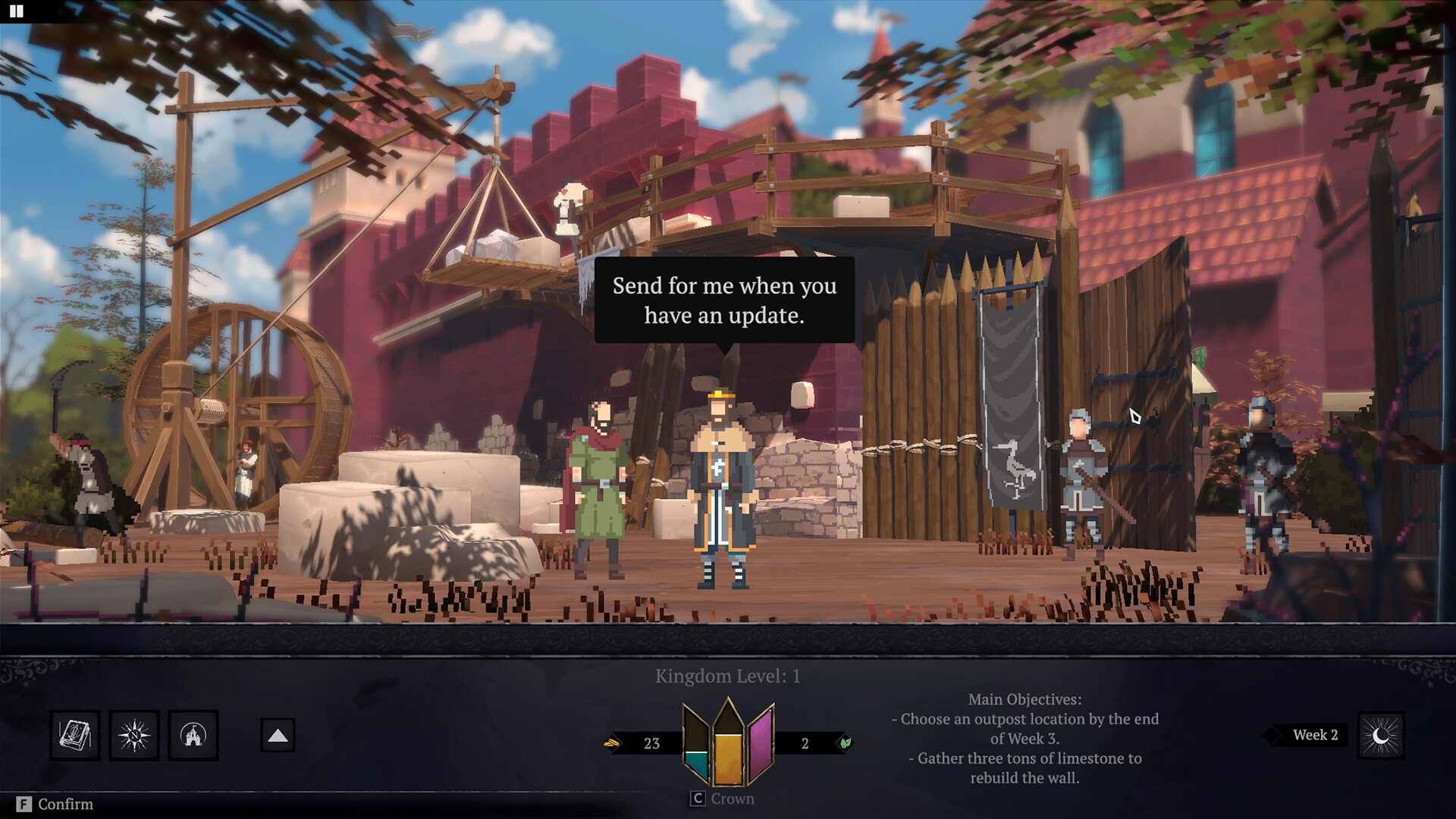 Скриншот 7: Yes, Your Grace 2: Snowfall