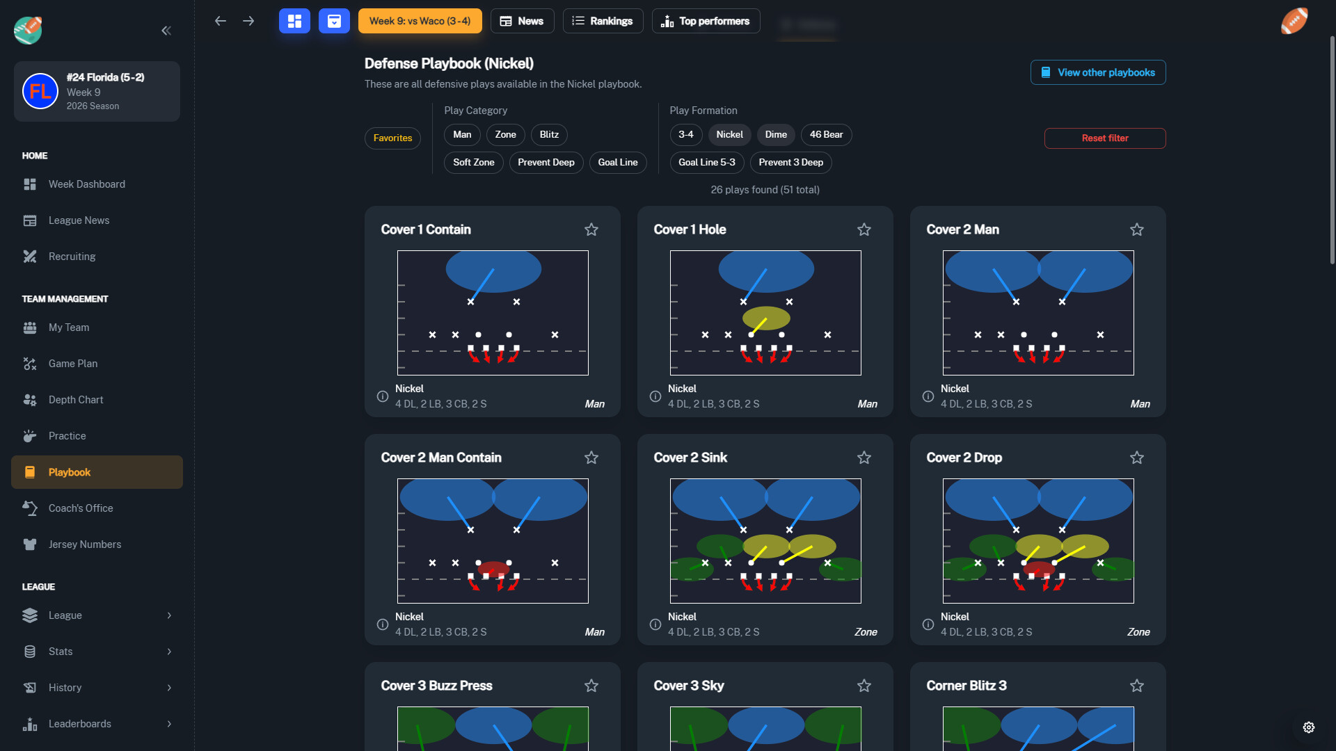 Скриншот 11: Football Coach: College Dynasty