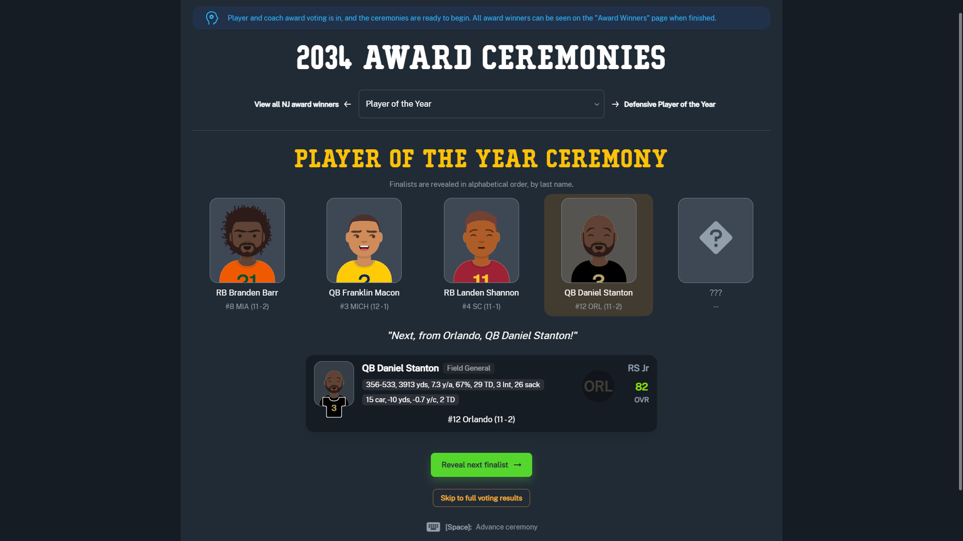 Скриншот 15: Football Coach: College Dynasty