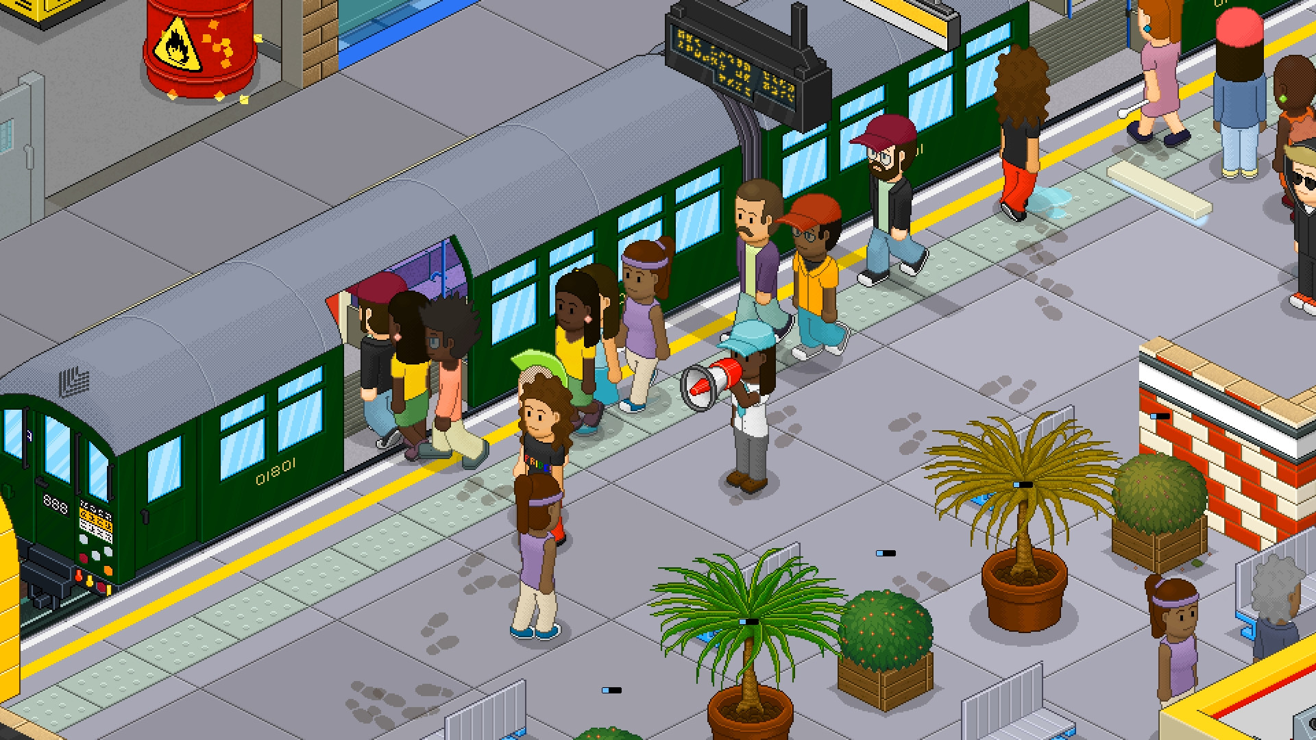 Скриншот 22: Overcrowd: A Commute 'Em Up