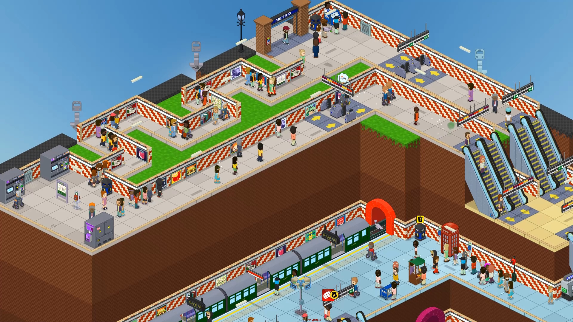 Скриншот 25: Overcrowd: A Commute 'Em Up