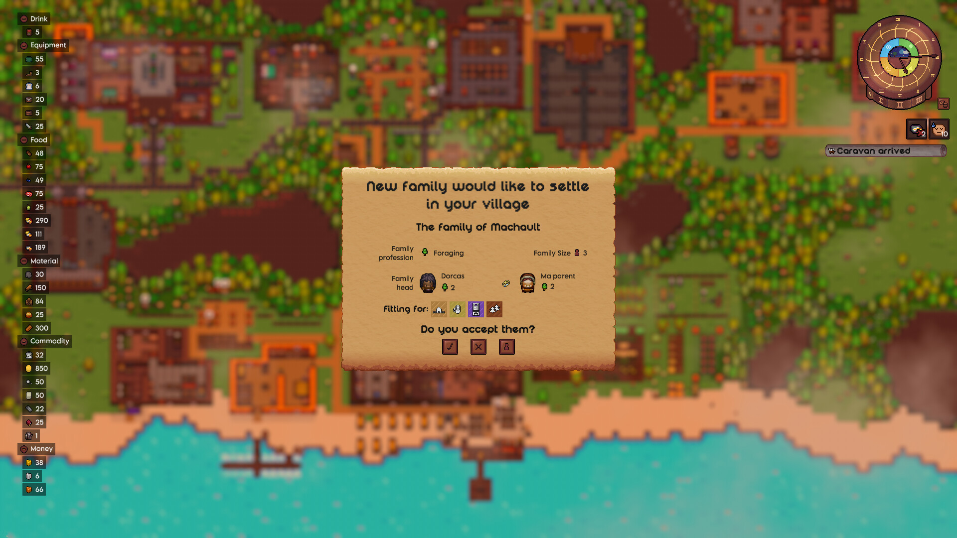 Скриншот: Lords and Villeins