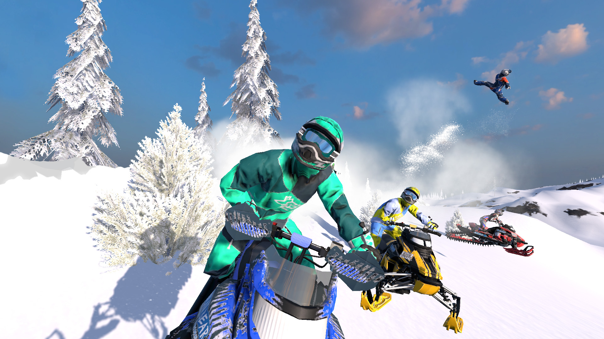 Скриншот: Snow Moto Racing Freedom