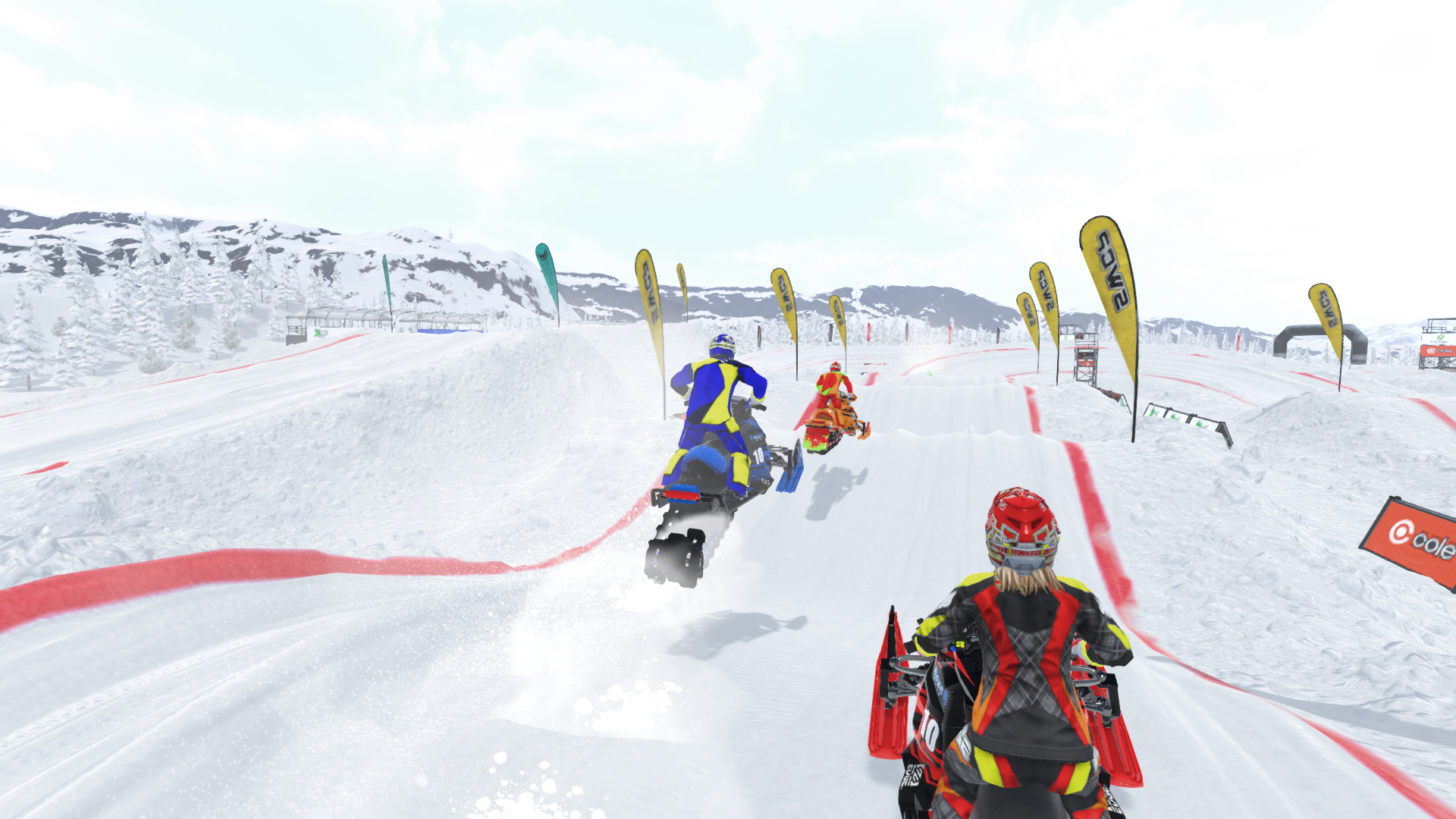 Скриншот: Snow Moto Racing Freedom