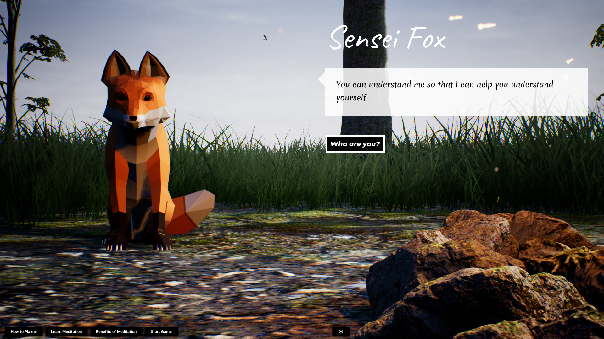 Скриншот: PLAYNE : The Meditation Game