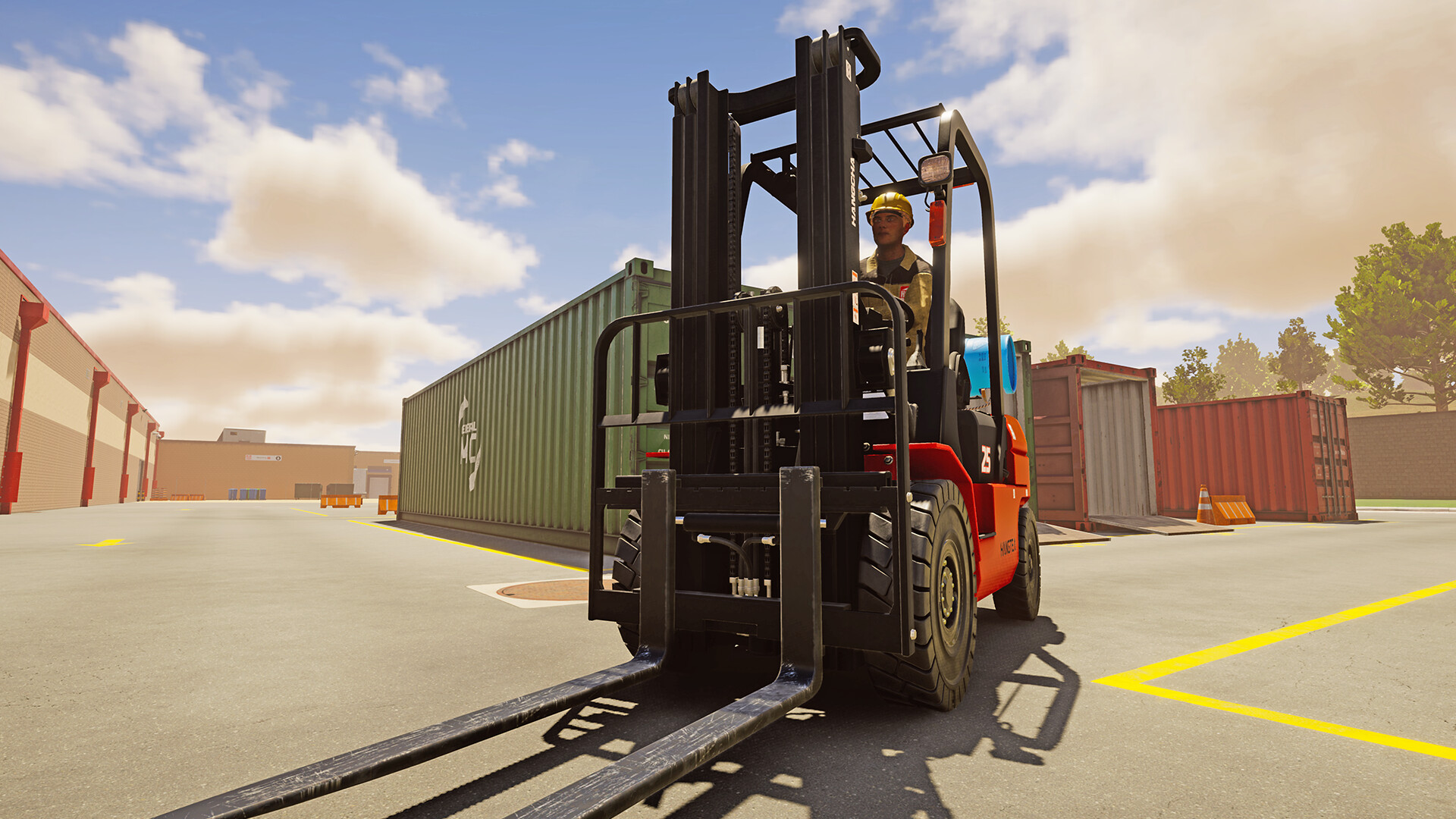 Скриншот: Forklift Simulator