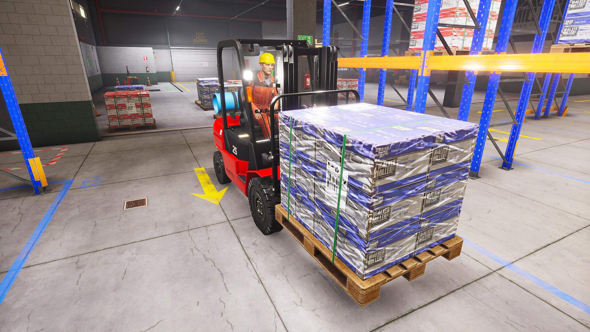 Скриншот: Forklift Simulator