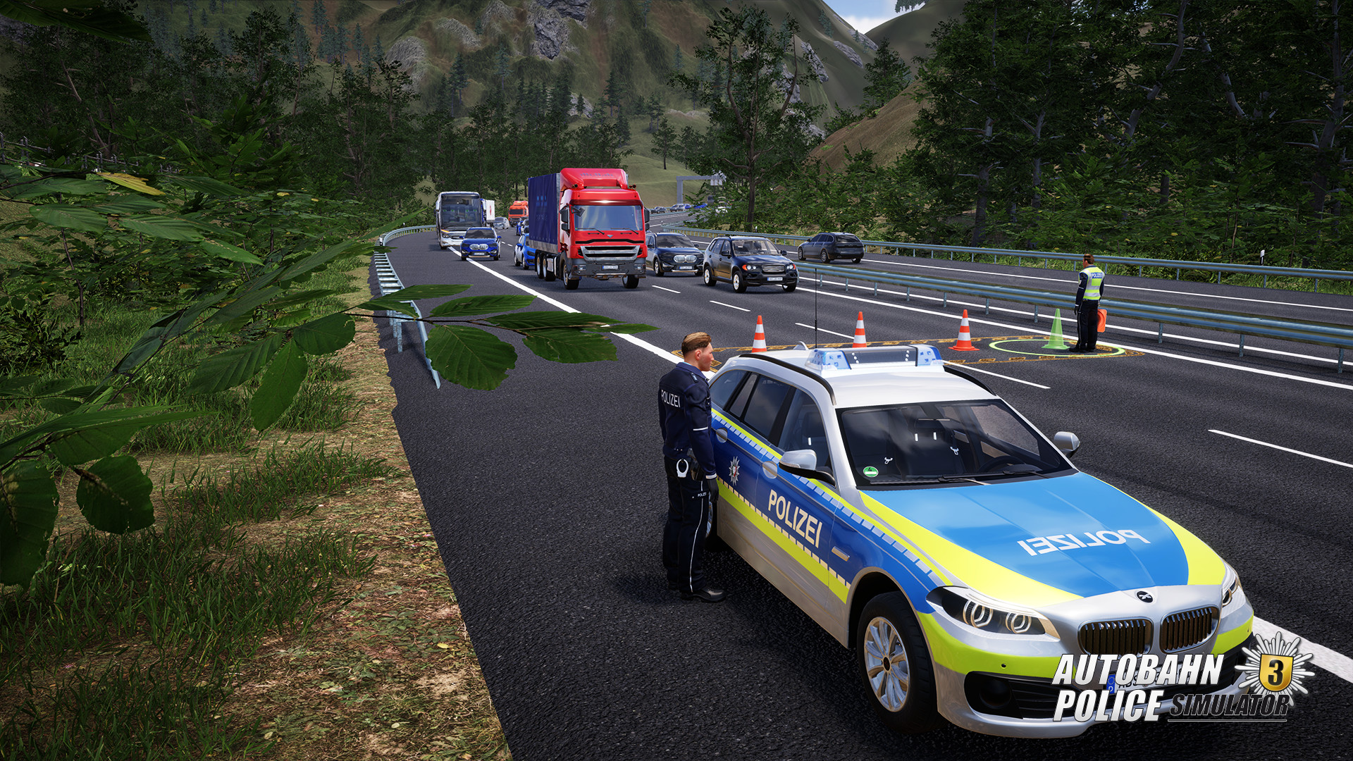 Скриншот: Autobahn Police Simulator 3