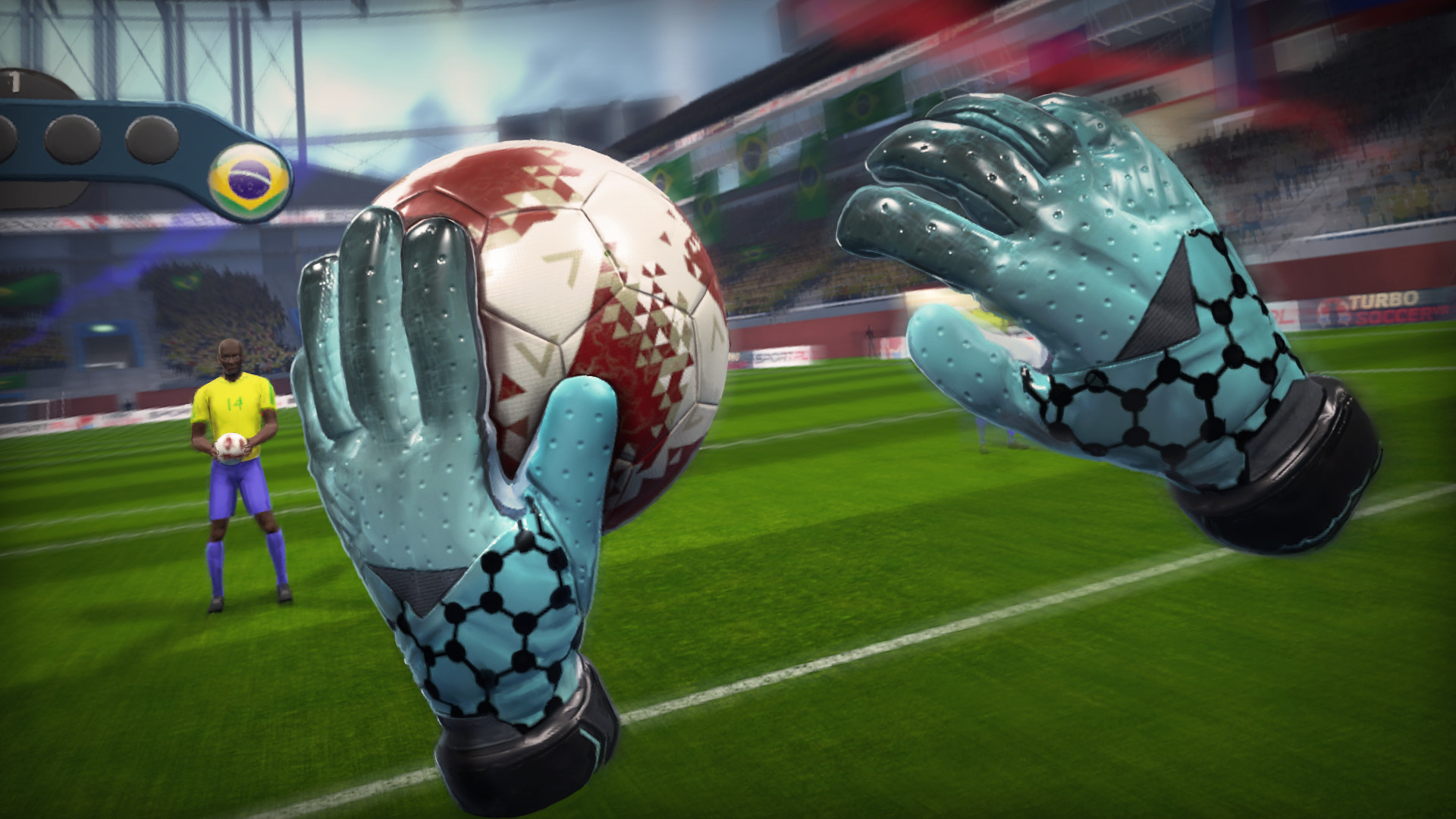Скриншот: Turbo Soccer VR