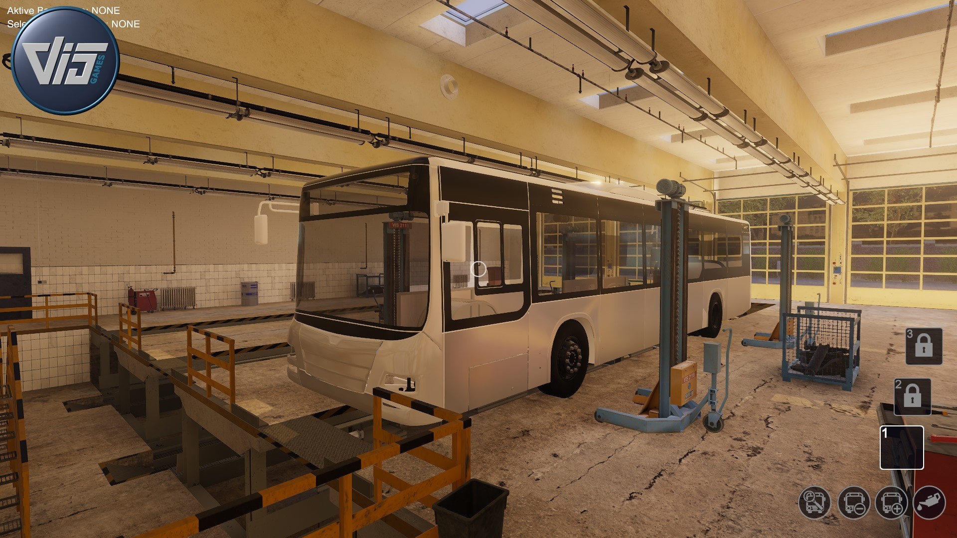 Скриншот: Bus Mechanic Simulator