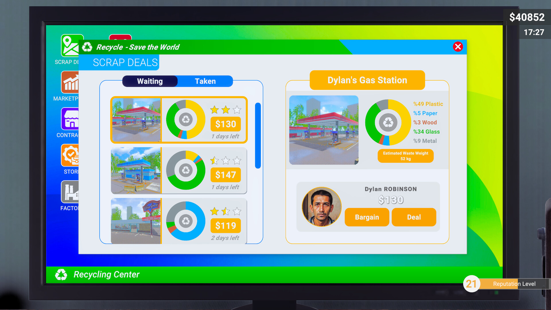 Скриншот: Recycling Center Simulator