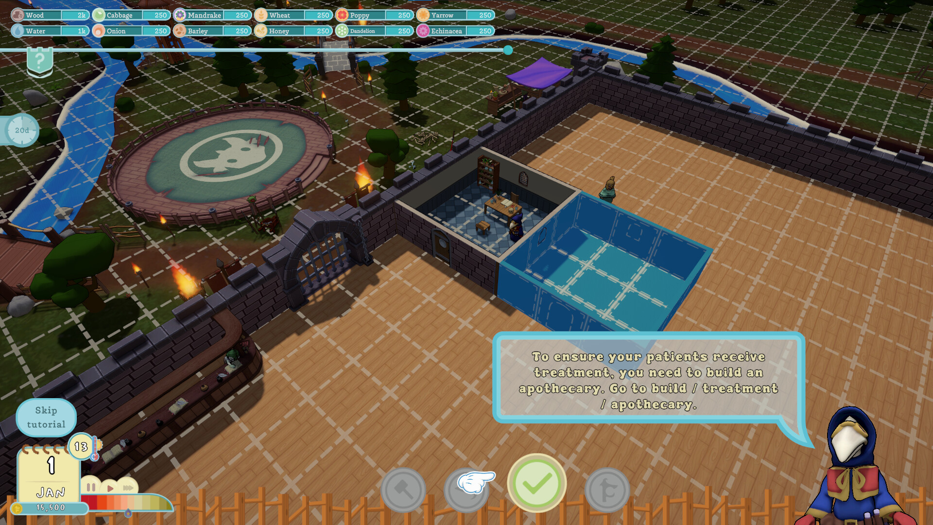 Скриншот: Fable Hospital