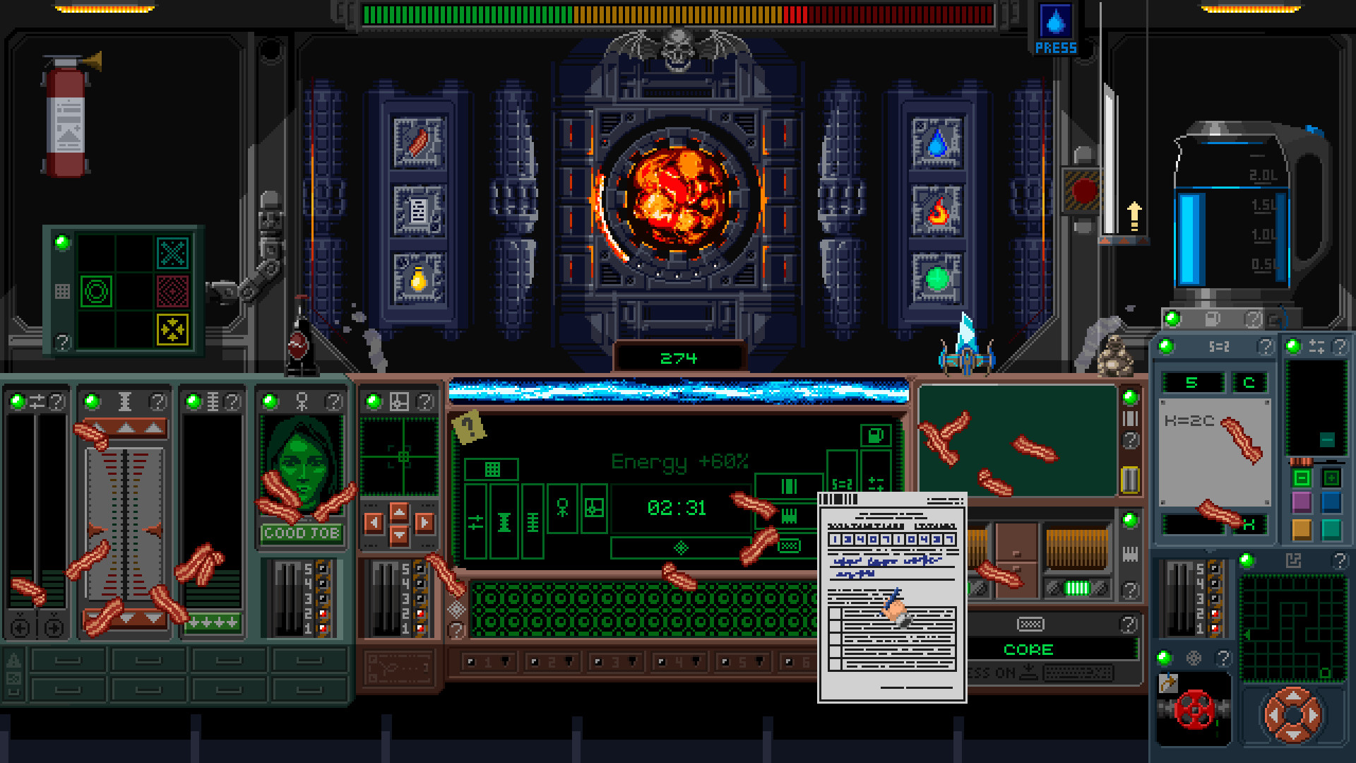 Скриншот: Save the Reactor