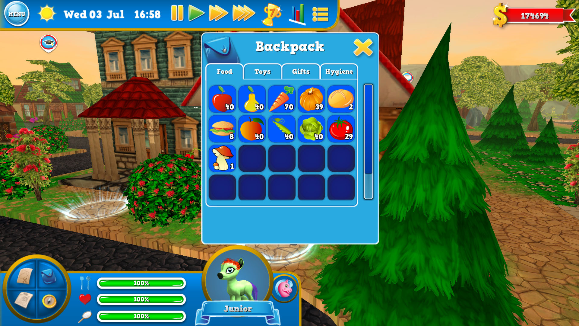 Скриншот: Pony World 3