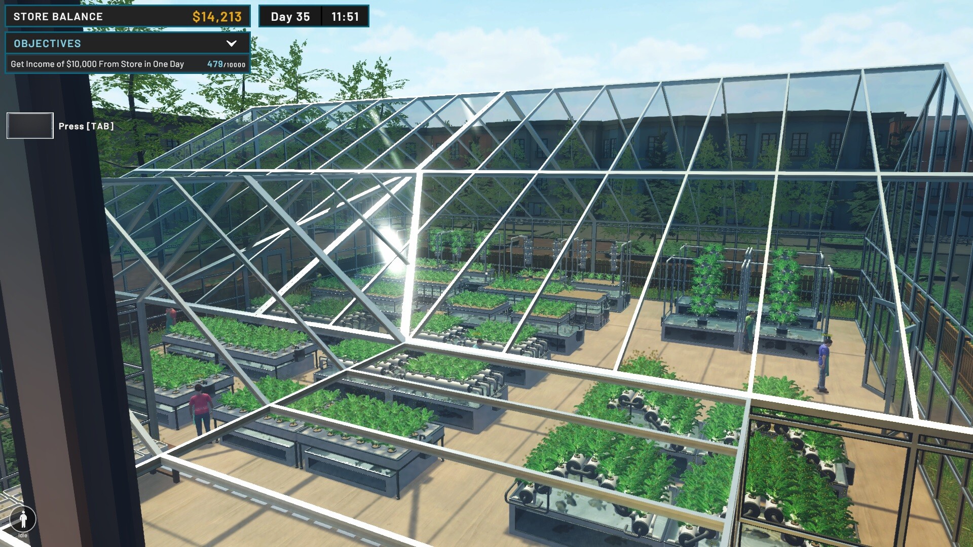 Скриншот 19: Hydroponics Farm & Store Simulator
