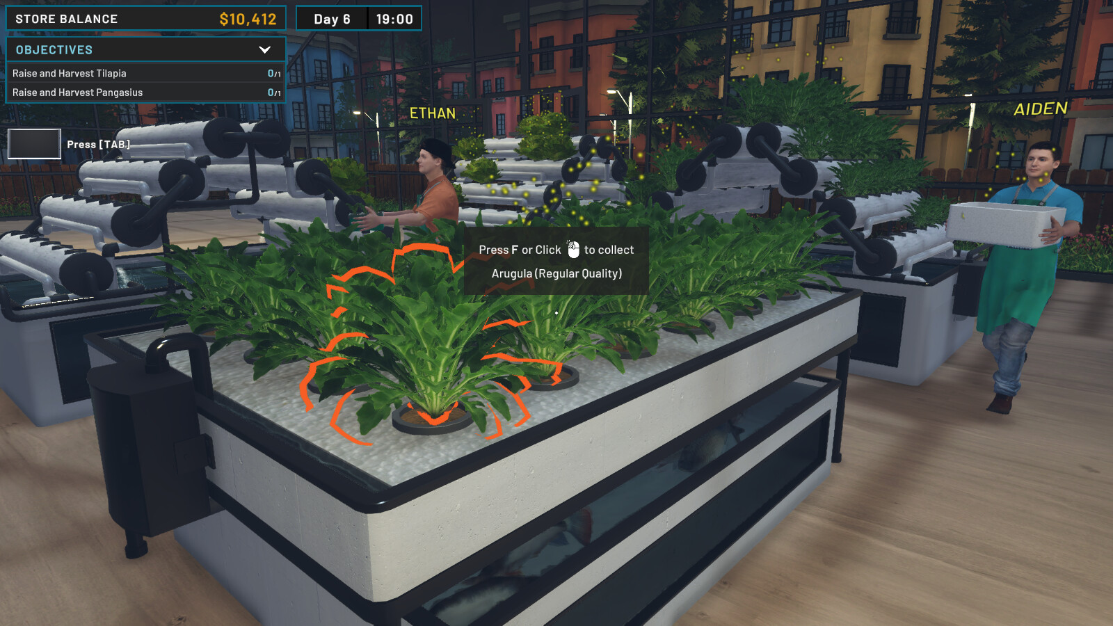 Скриншот: Hydroponics Farm & Store Simulator