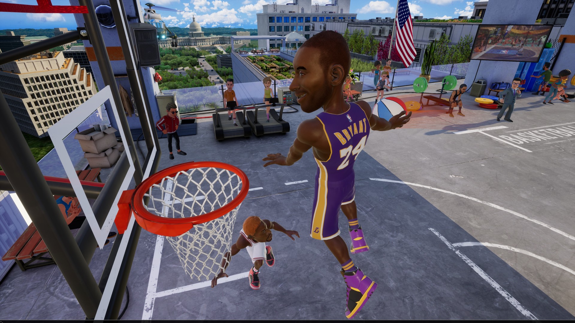 Скриншот: NBA 2K Playgrounds 2