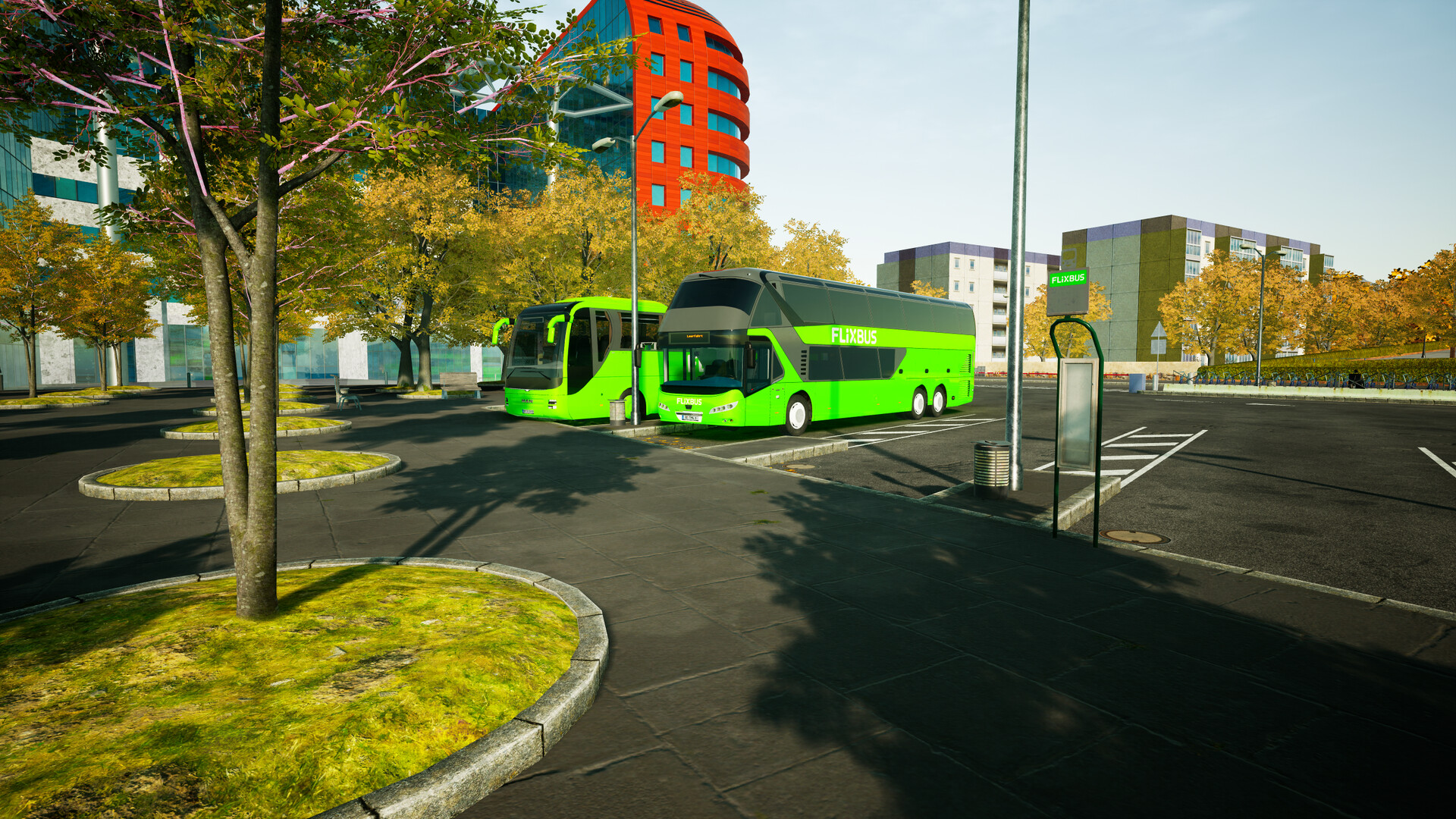 Скриншот: Fernbus Simulator