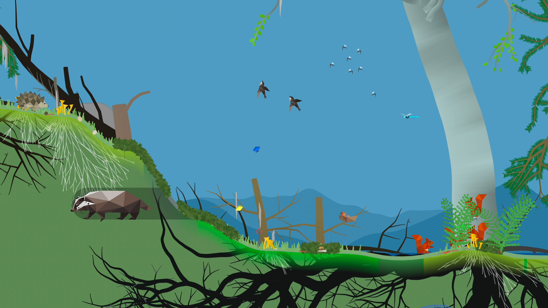 Скриншот: PolyPine