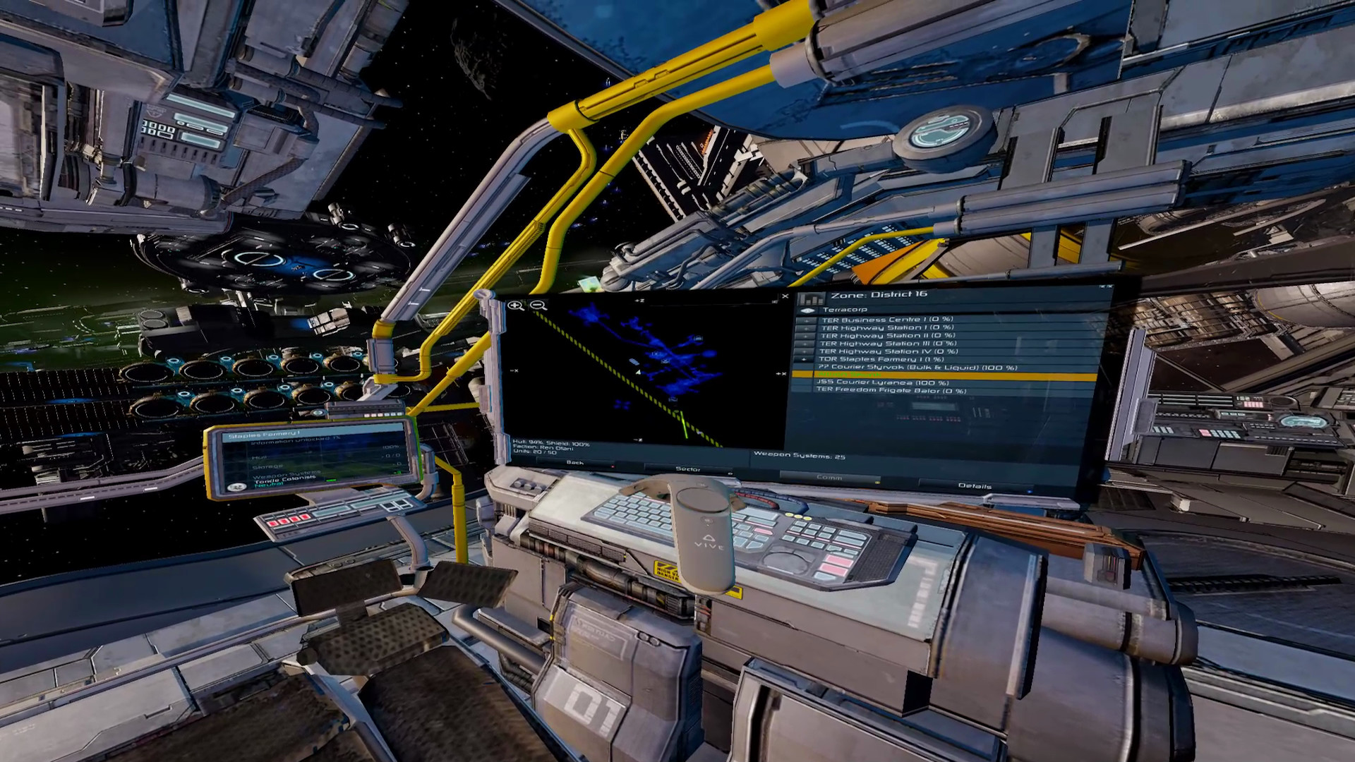 Скриншот: X Rebirth VR Edition