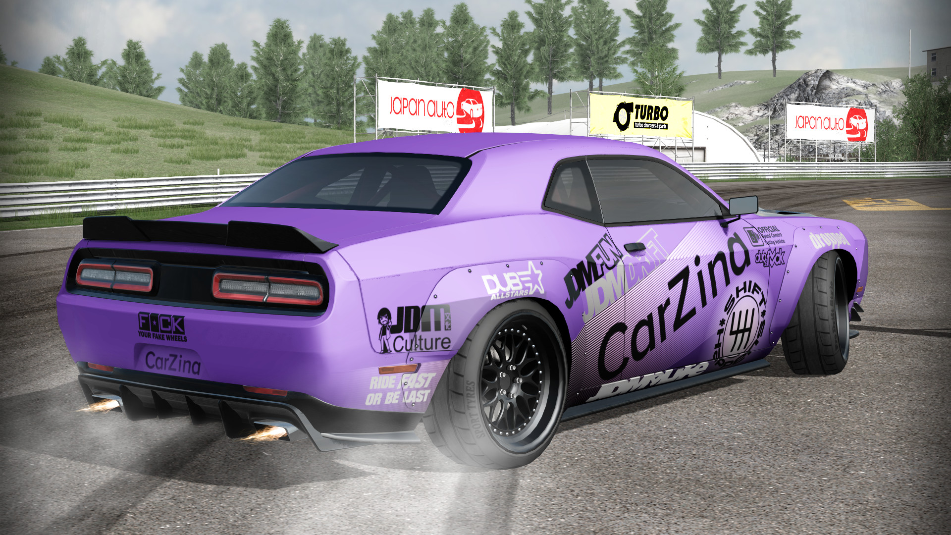 Скриншот: FURIDASHI: Drift Cyber Sport