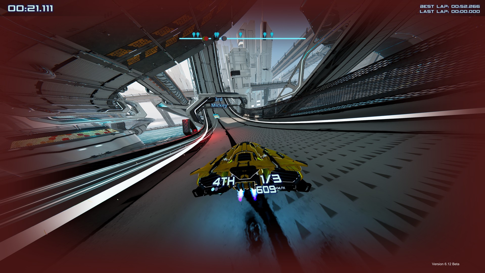 Скриншот: Antigraviator