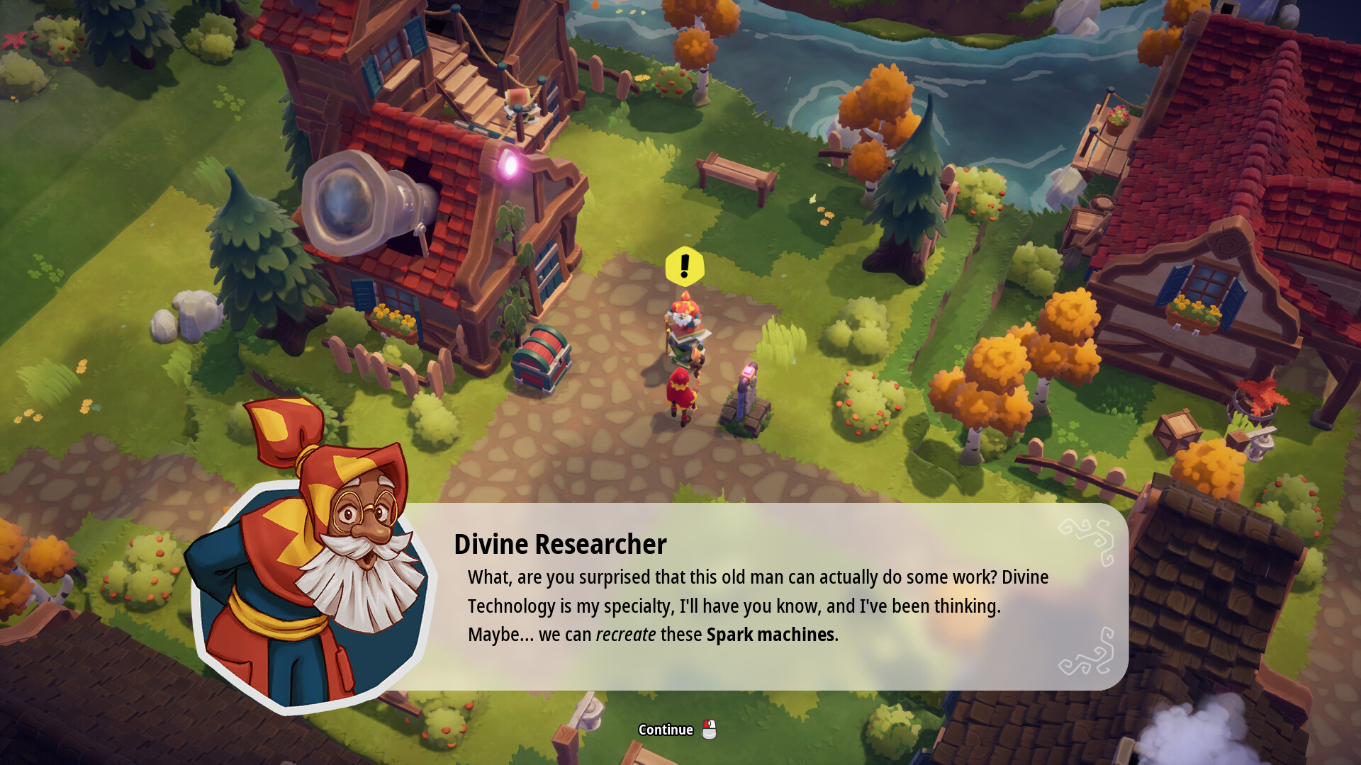 Скриншот 16: Oddsparks: An Automation Adventure