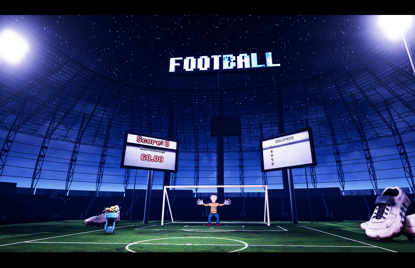 Скриншот: Tennis Arcade VR