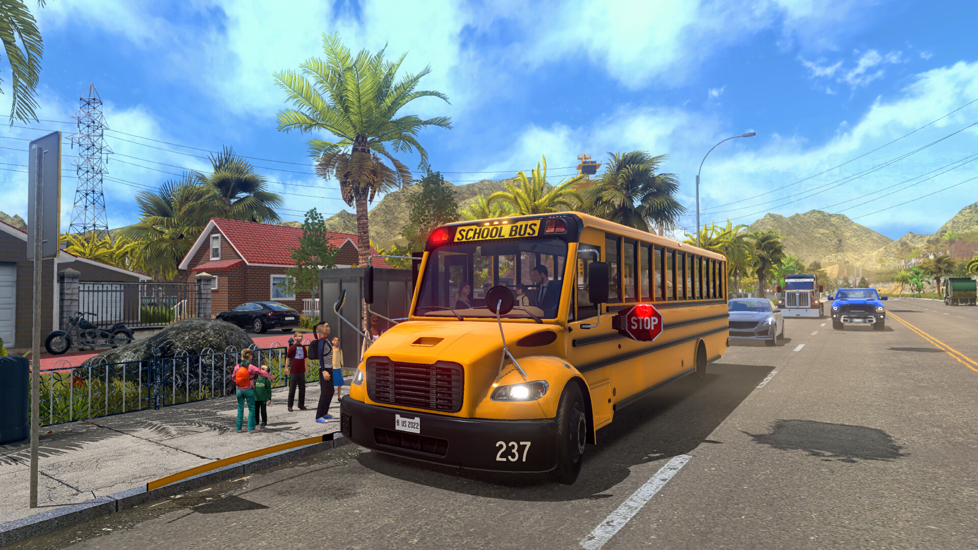 Скриншот: Bus Driving Sim 22