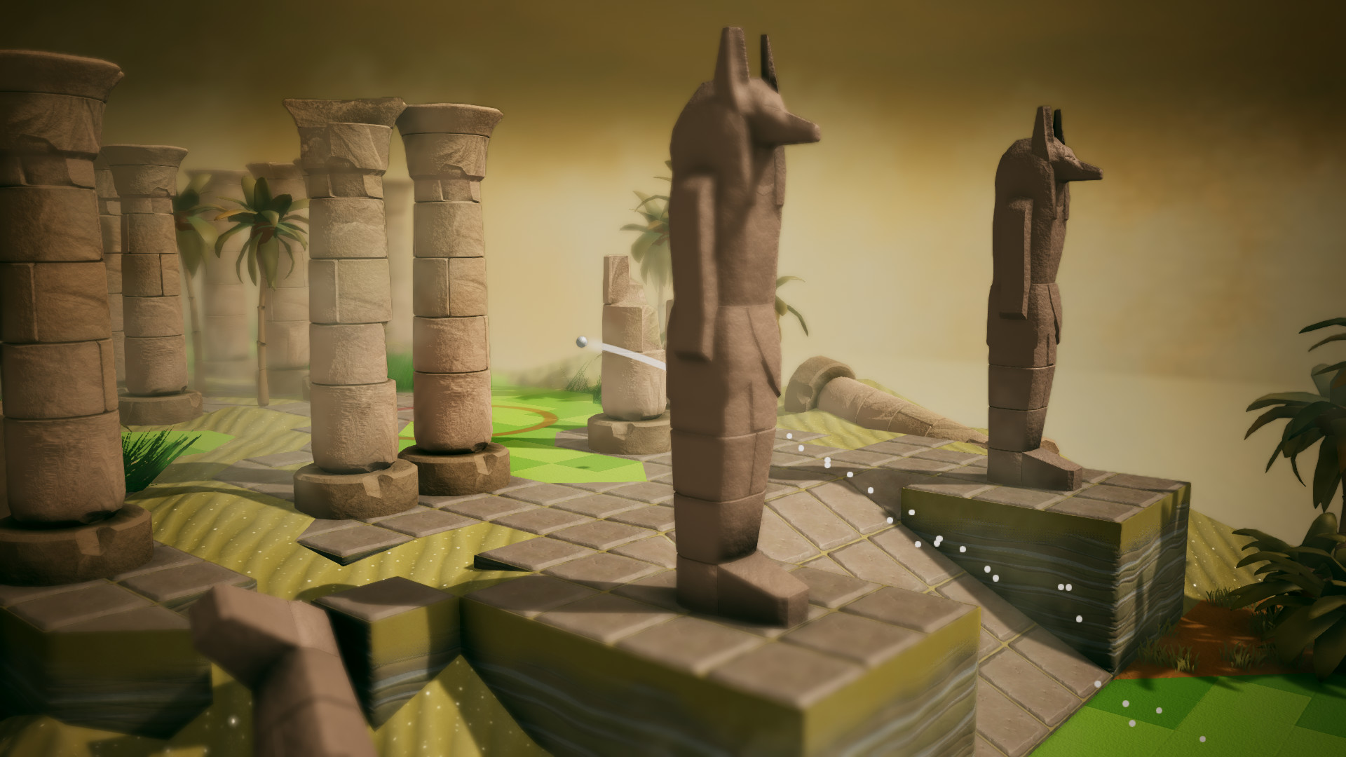 Скриншот: A Little Golf Journey