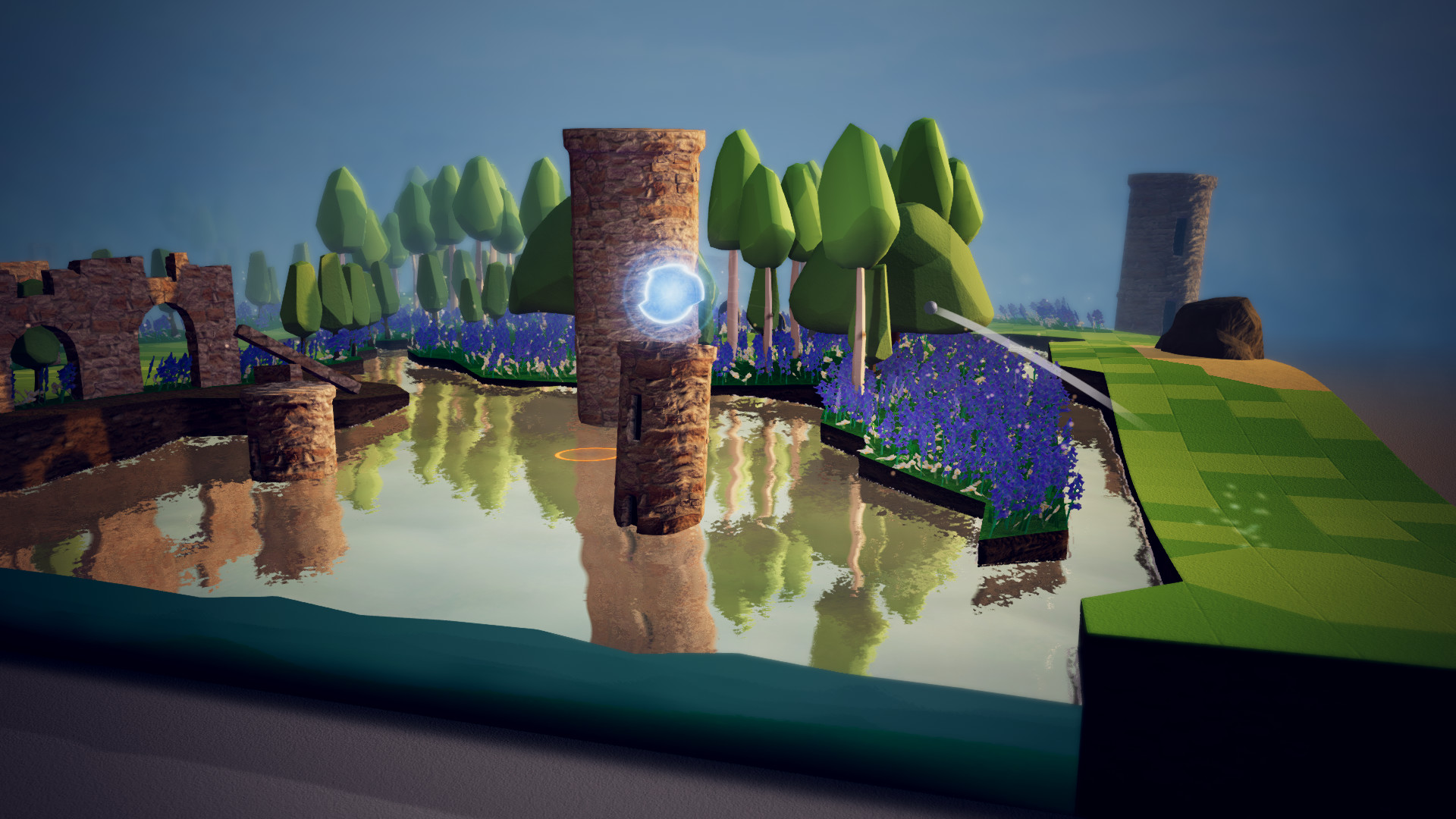 Скриншот: A Little Golf Journey