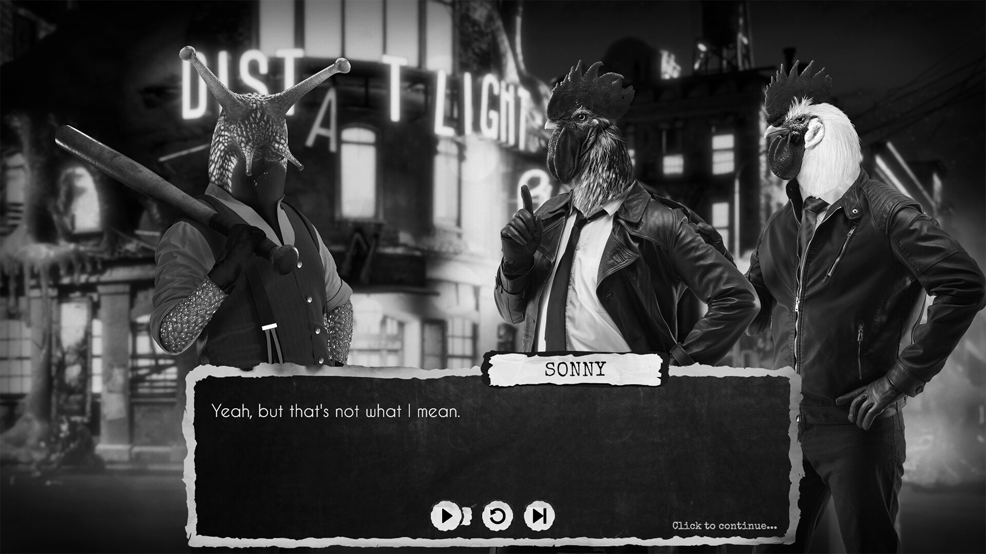 Скриншот: Chicken Police: Into the HIVE!