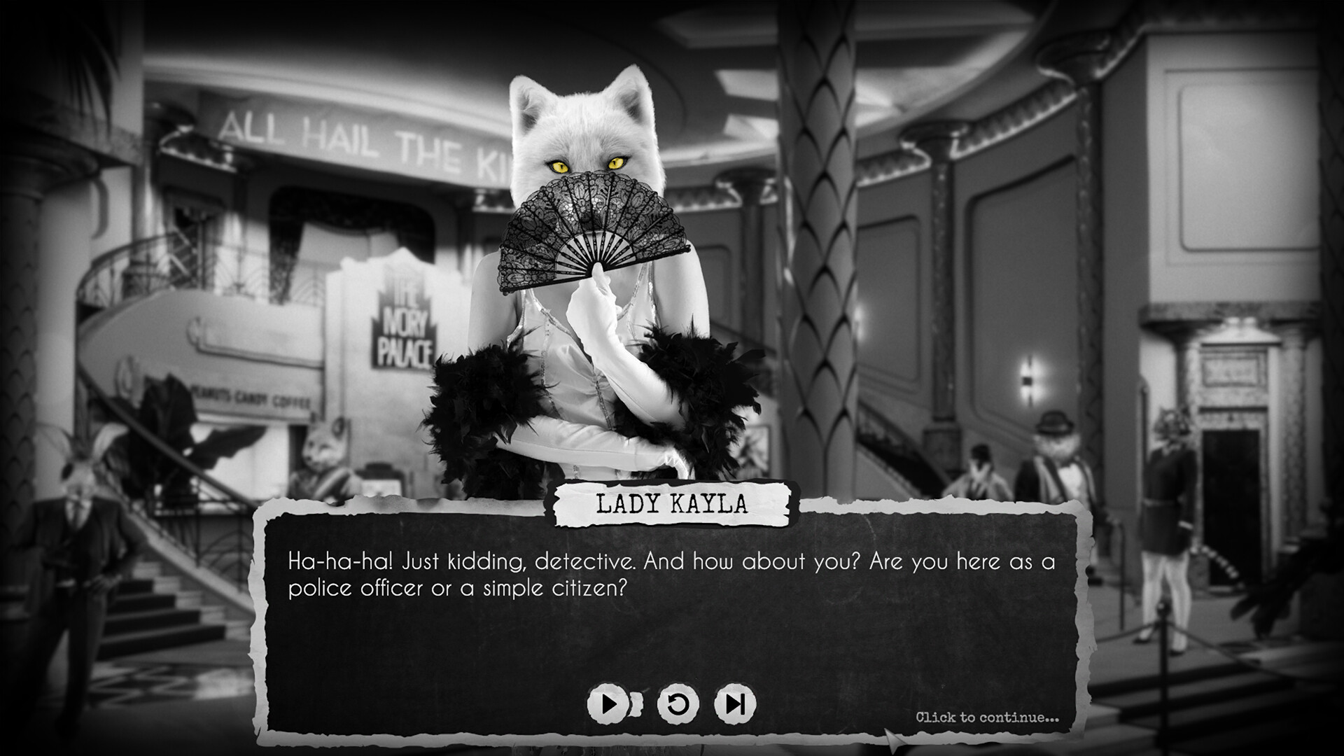 Скриншот: Chicken Police: Into the HIVE!