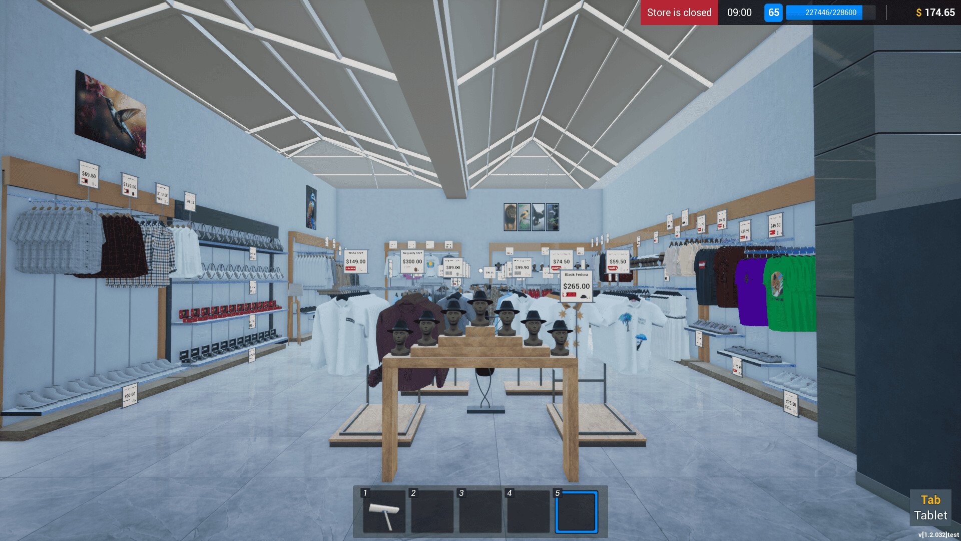 Скриншот: Retail Company Simulator