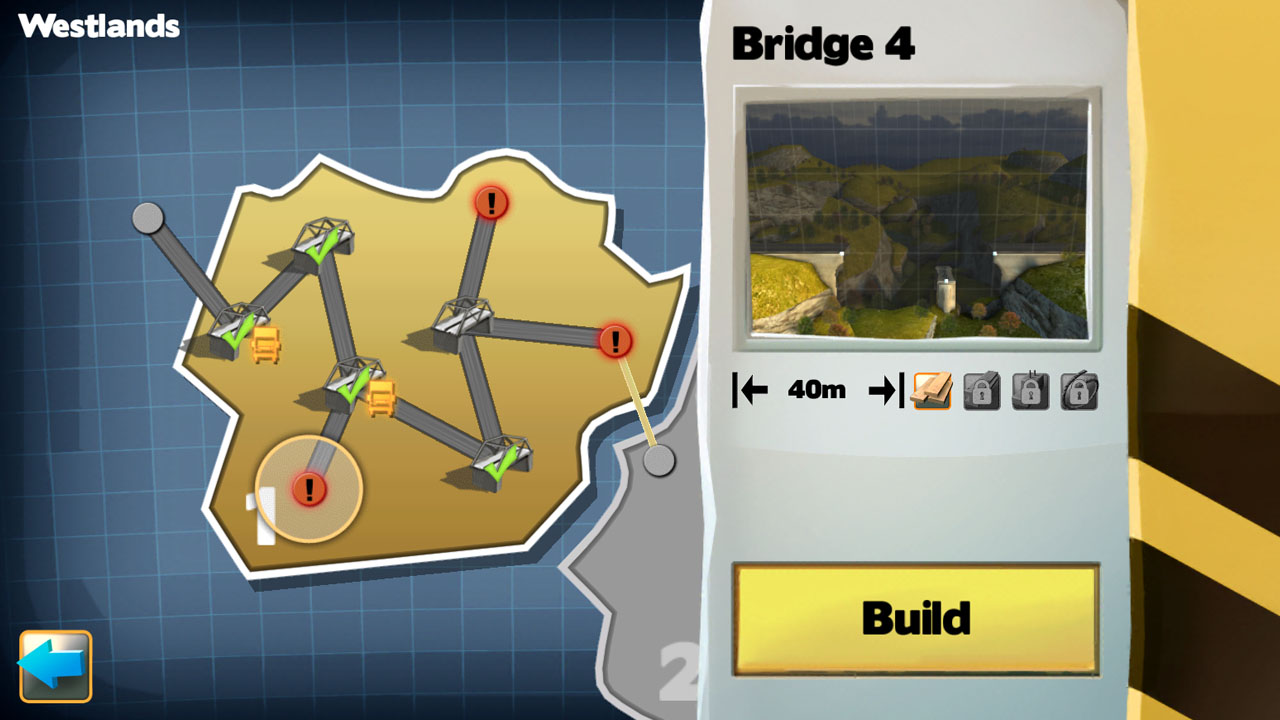 Скриншот: Bridge Constructor