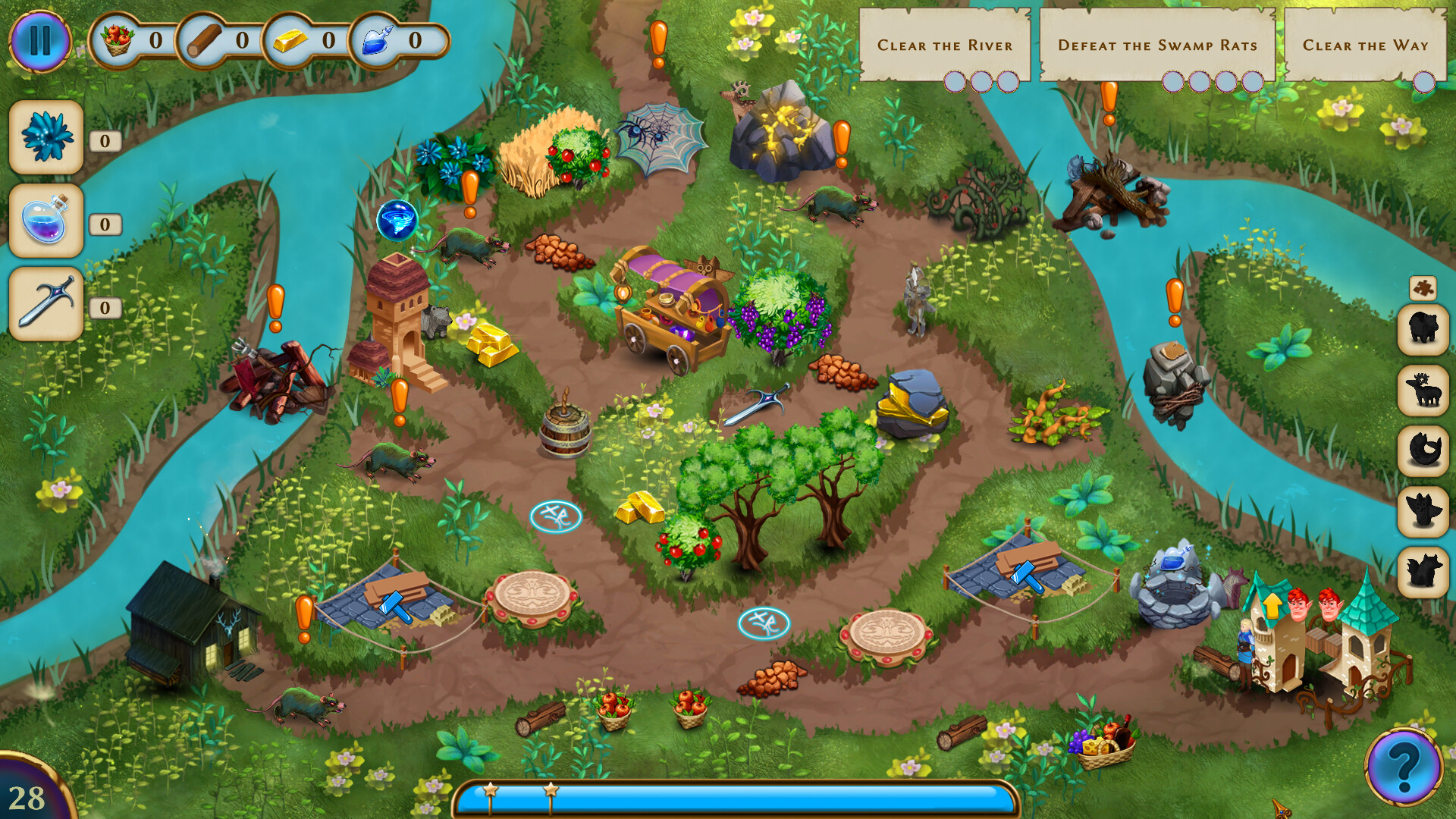 Скриншот: Elven Rivers 2: New Horizons Collector's Edition