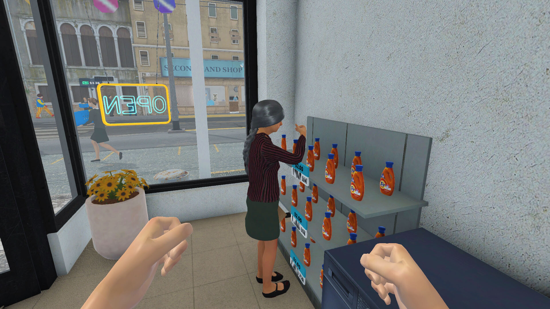 Скриншот: Laundry Store Simulator
