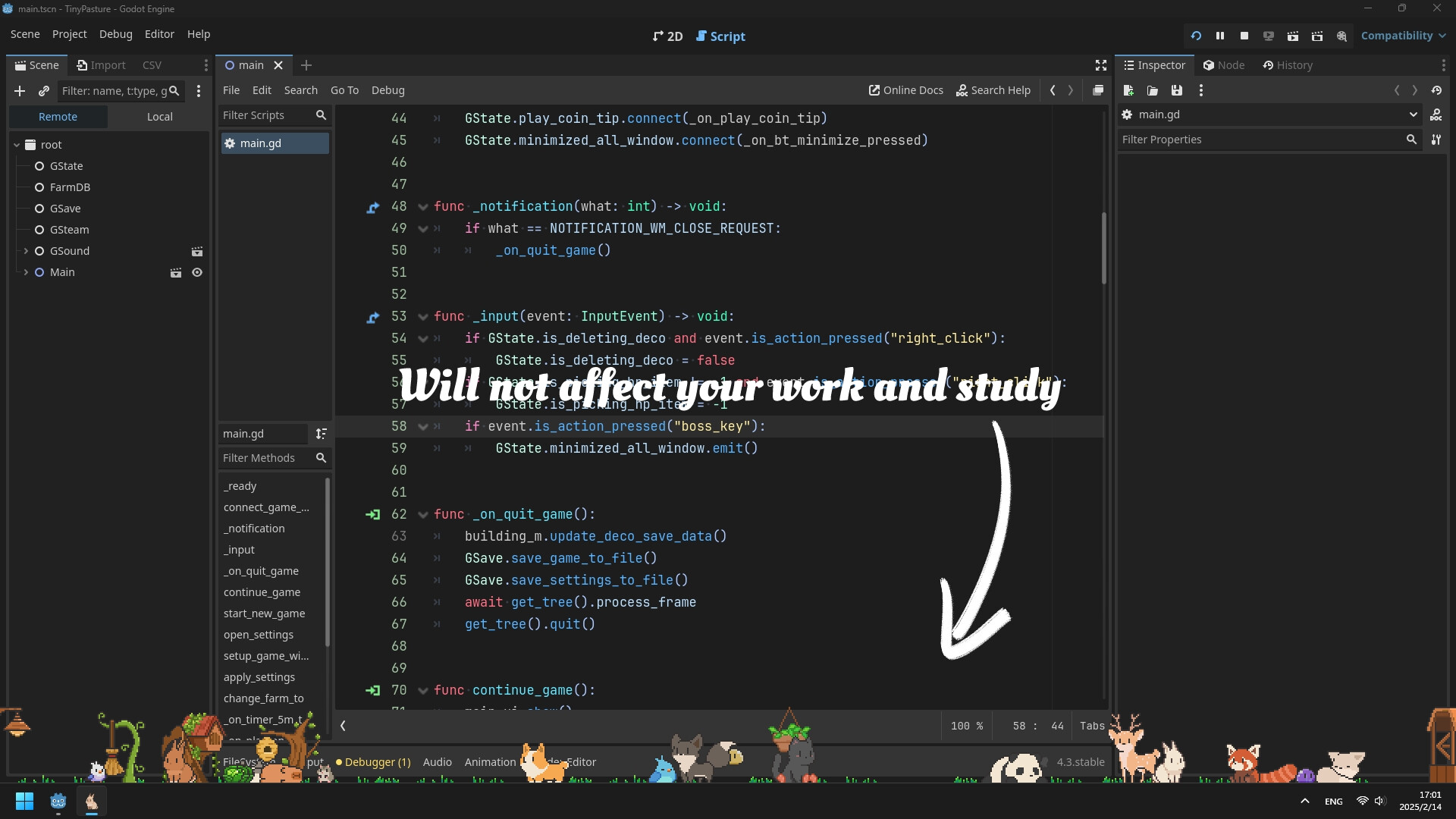 Скриншот: Tiny Pasture