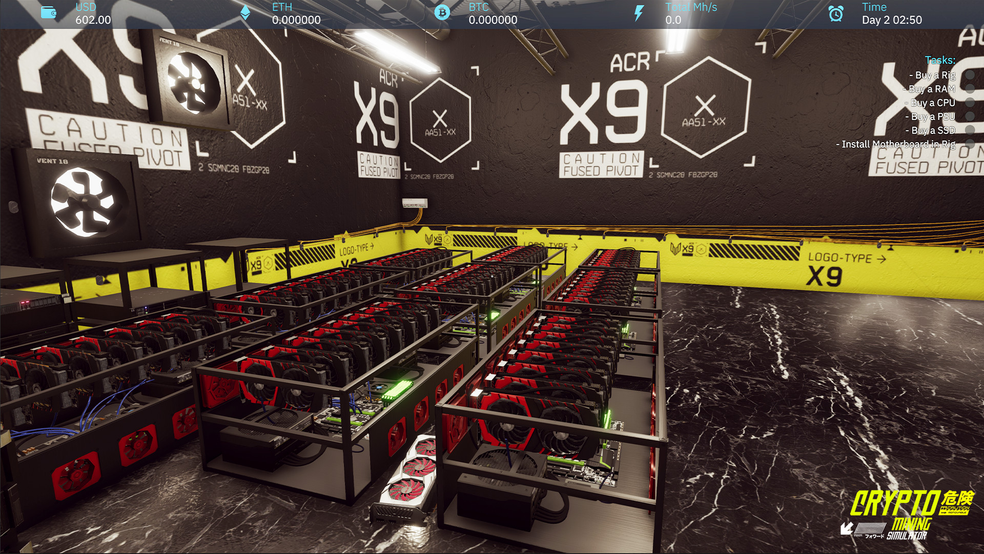 Скриншот: Crypto Mining Simulator